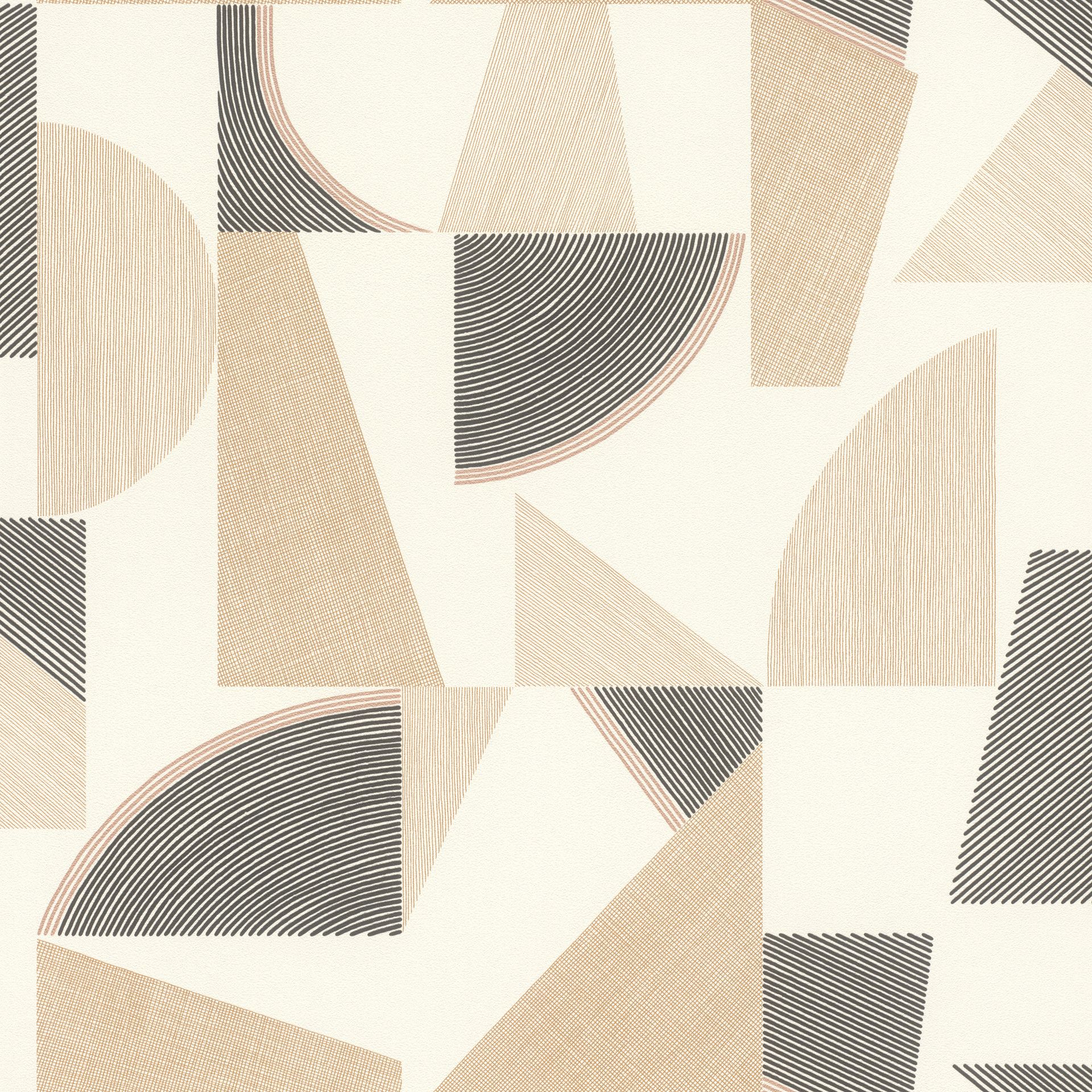 Vliestapete geometrisch creme 793611 Vliestapete geometrisch creme 793611