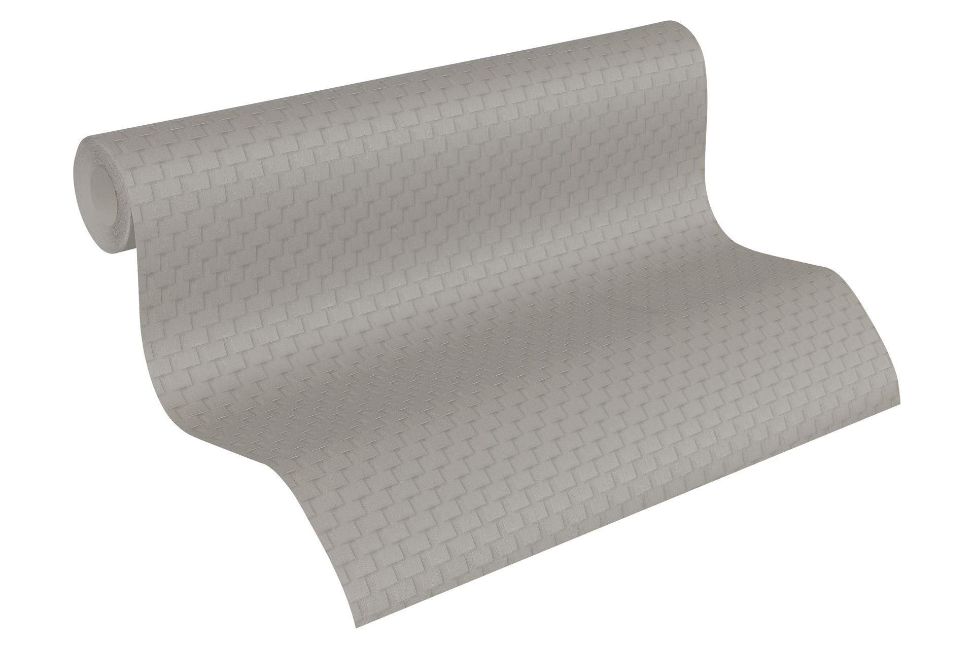Architects Paper Luxury Wallpaper, Unis, grau, silber 319083