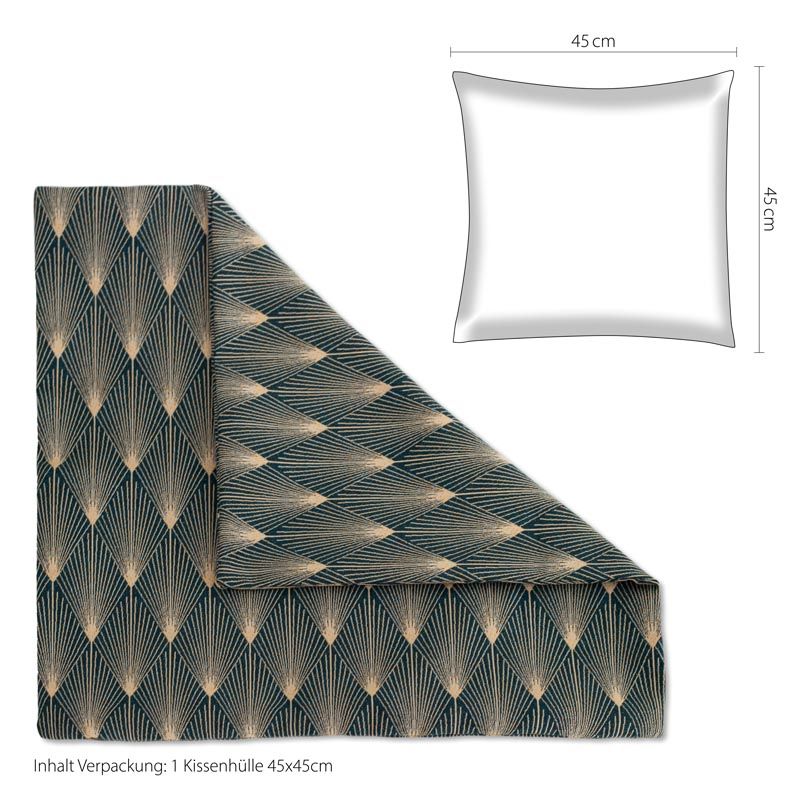 Kissenhülle IW533541 Blau New York 45x45cm Kissenhülle IW533541 Blau New York 45x45cm