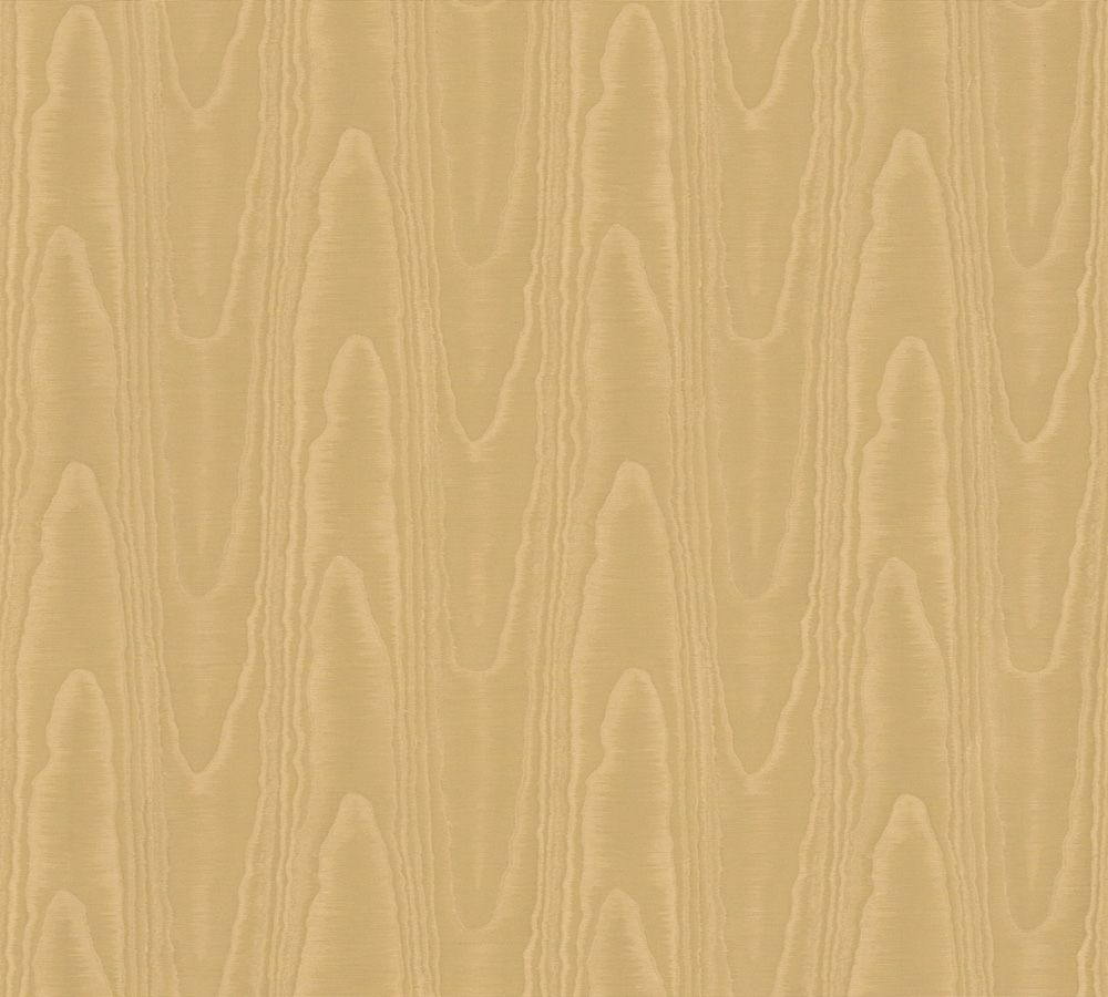 Architects Paper Luxury Wallpaper, Unis, braun, gelb 307034