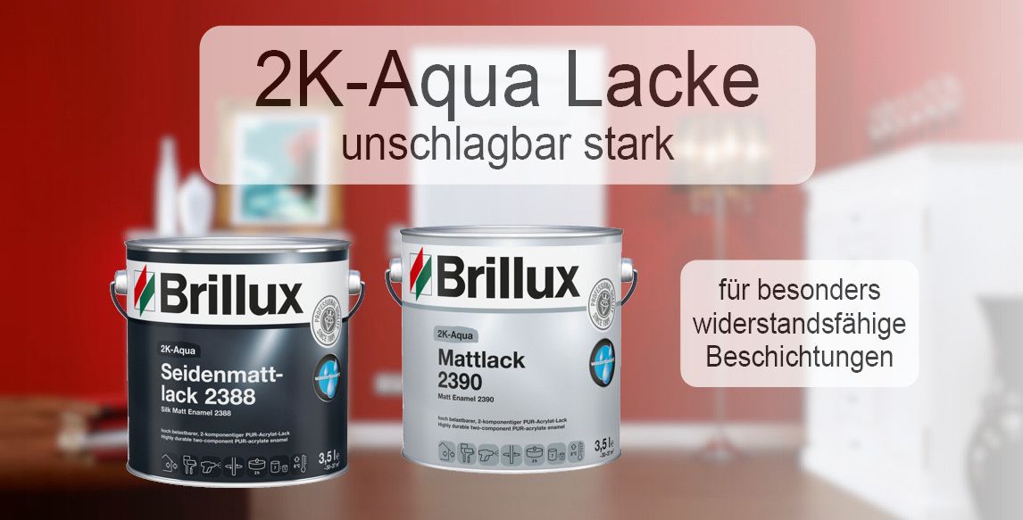 Werbung 2K-Aqua Lacke