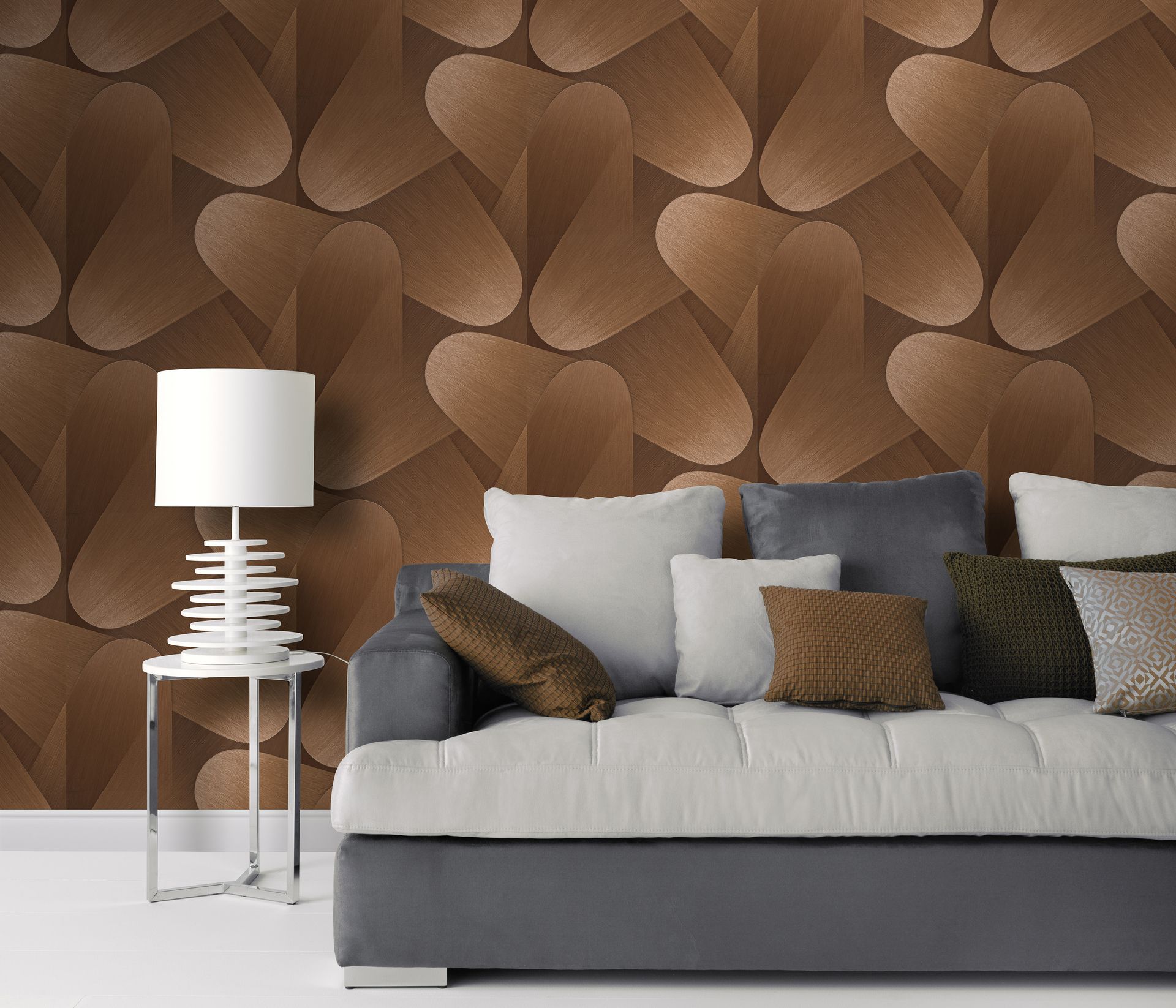 Mustertapete Geometrisch beige Erismann 1042348 Mustertapete Geometrisch beige Erismann 1042348
