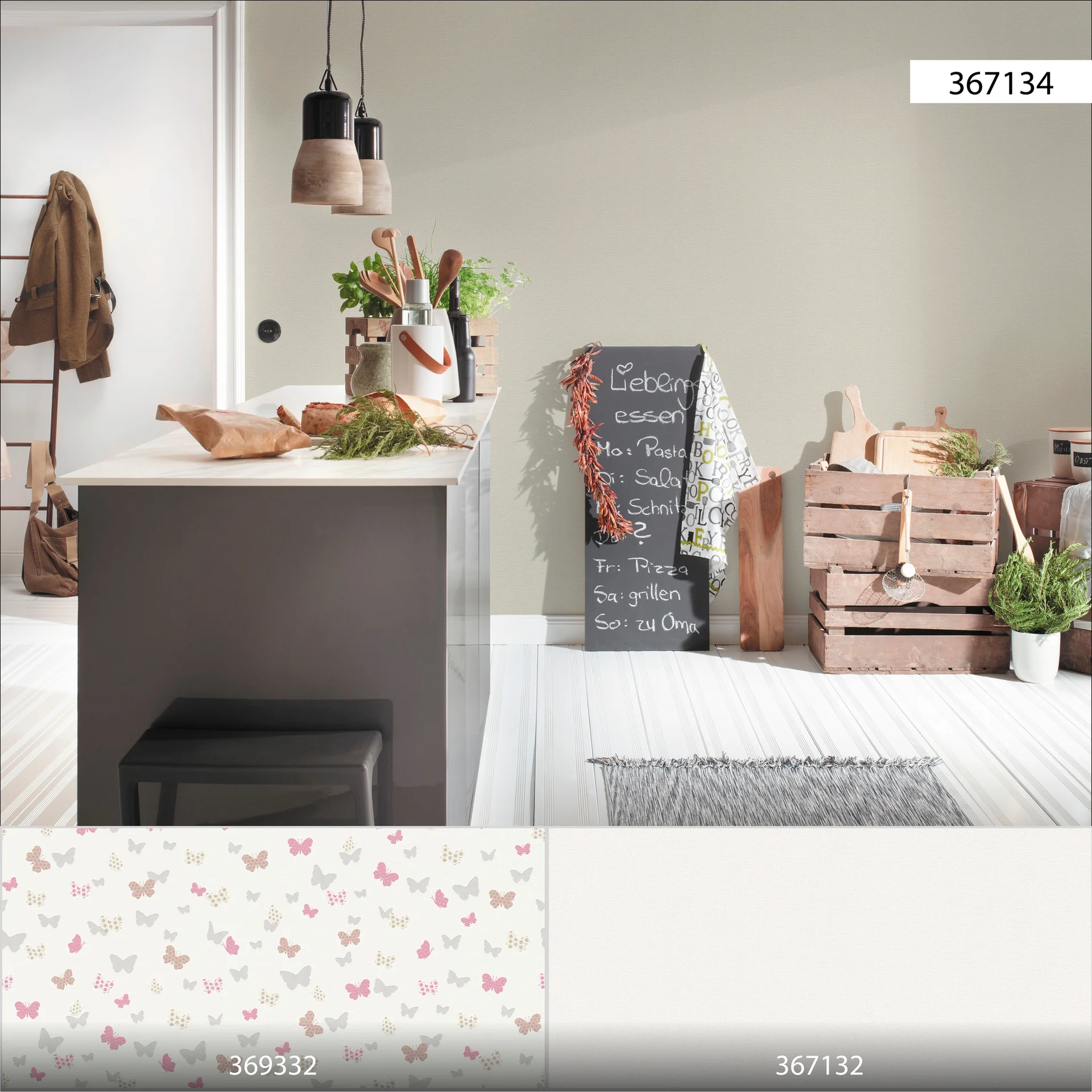 Raumbild 7 A.S. Création Attractive, Unis, grau 367134
