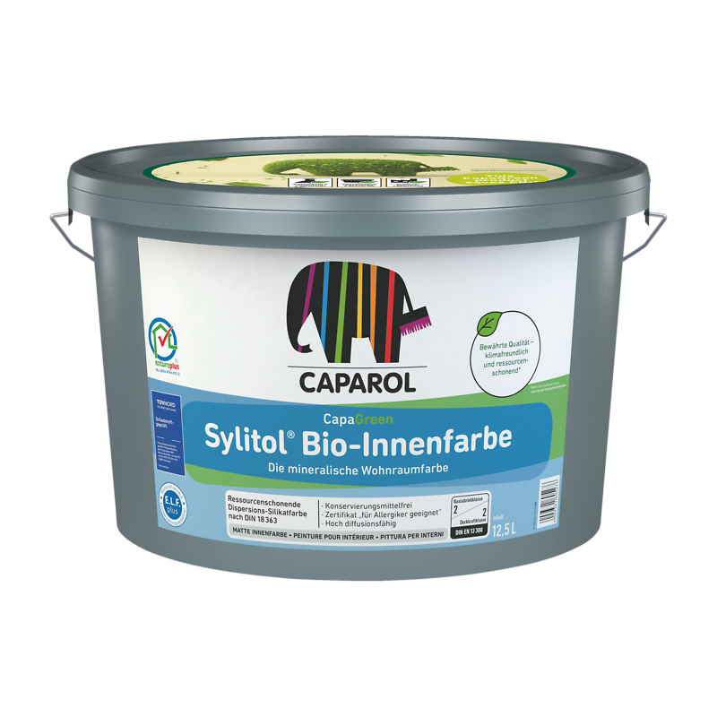 Caparol Sylitol Bio-Innenfarbe weiß 12,5 l