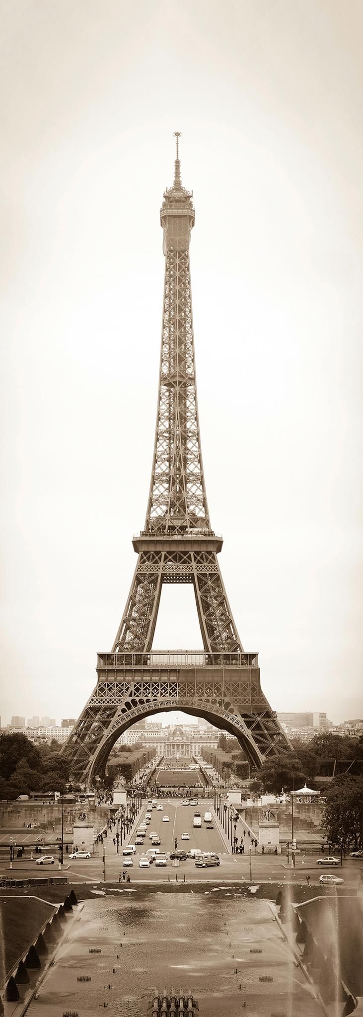 A.S. Création XXL 5 Fototapete, Eiffelturm, 1m x 2,8m DD116019