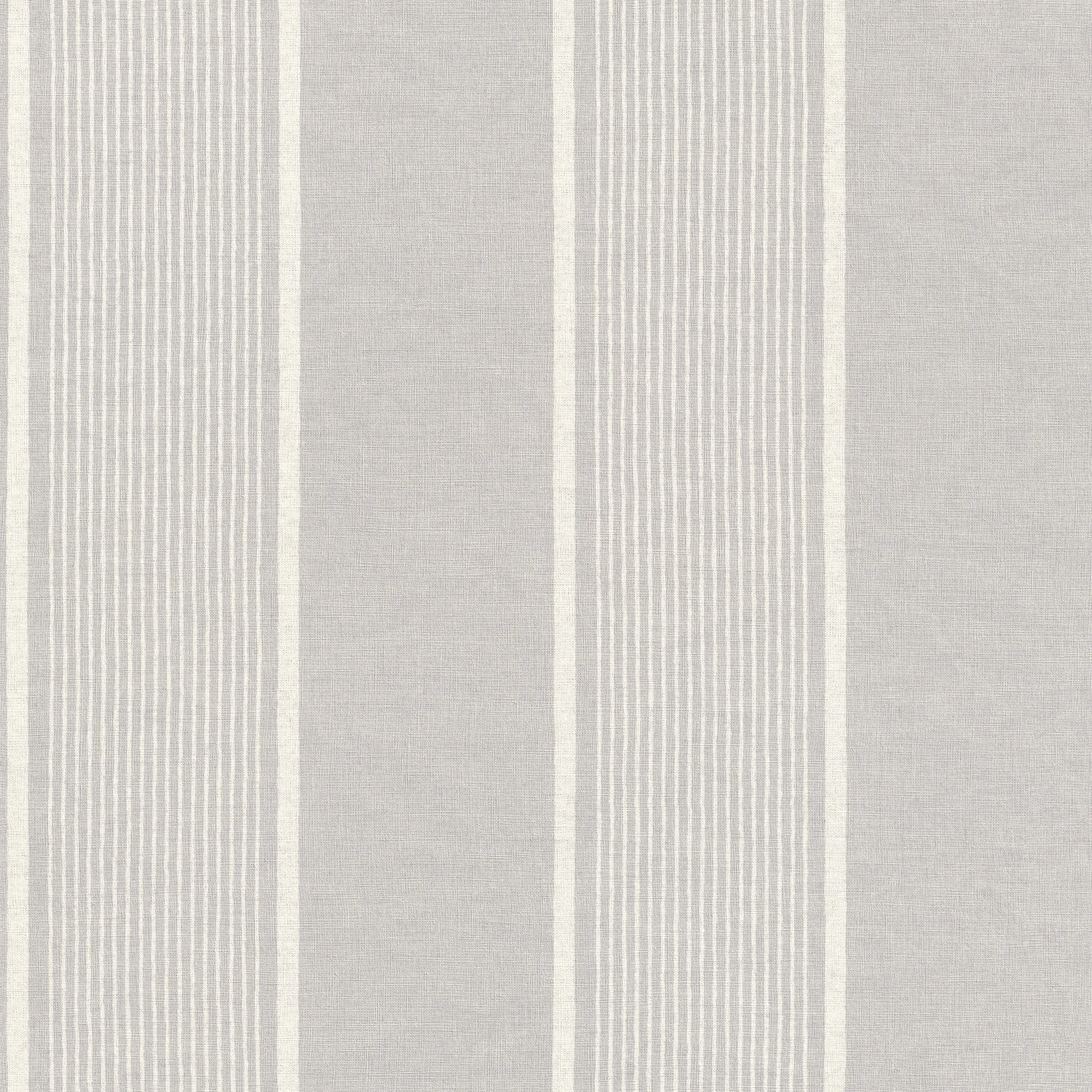 Vliestapete 463972 Grau-Hellgrau Streifen 10,05 m x 0,53 m Dekorbild