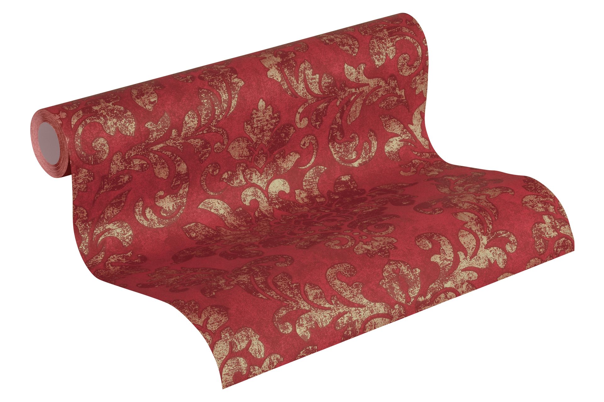 A.S. Création Neue Bude 2.0 Edition 2, Barock Tapete, rot, gold 374131