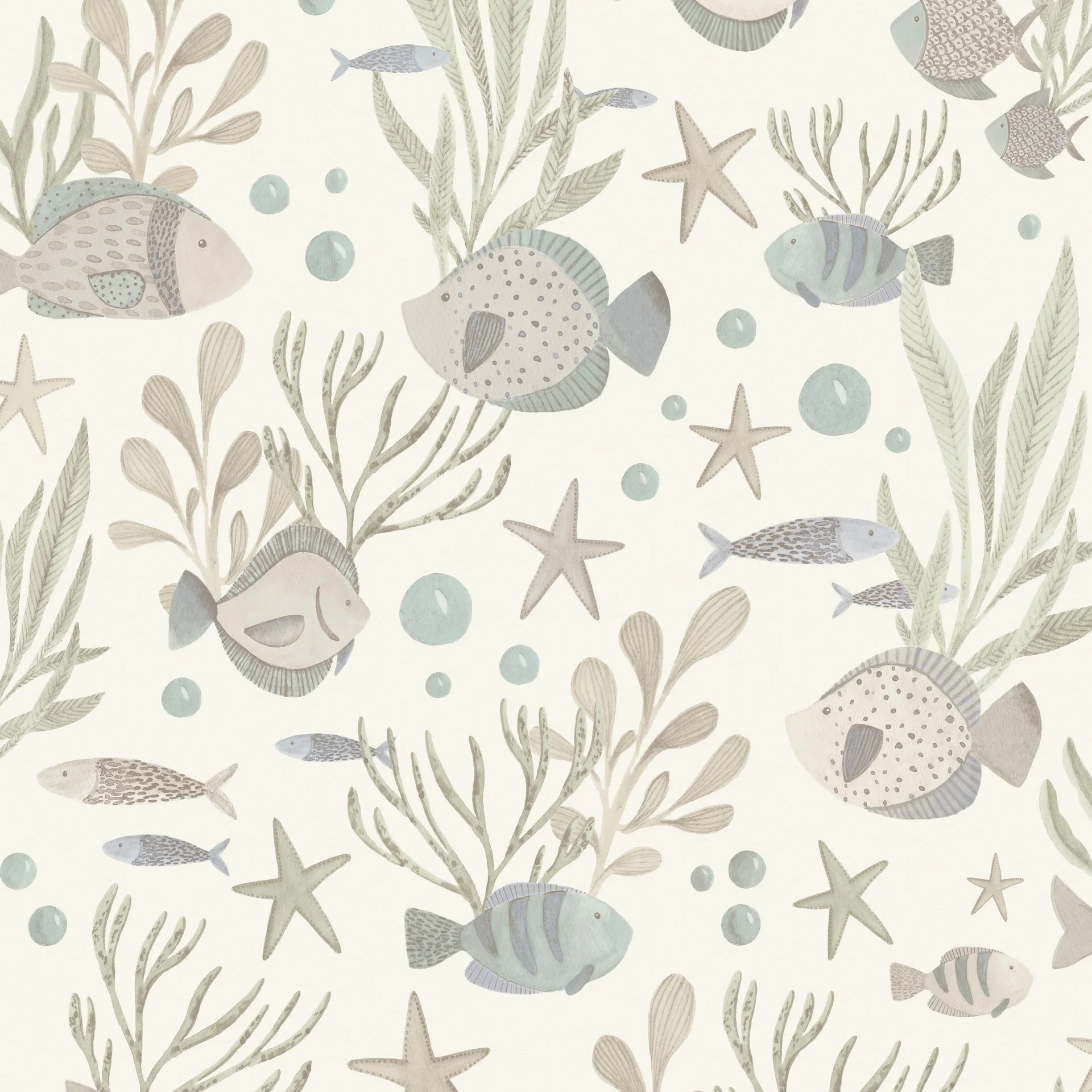 Vliestapete Unterwasserwelt Creme Grandeco Little Dreamers LD3301 Vliestapete Unterwasserwelt Creme Grandeco Little Dreamers LD3301