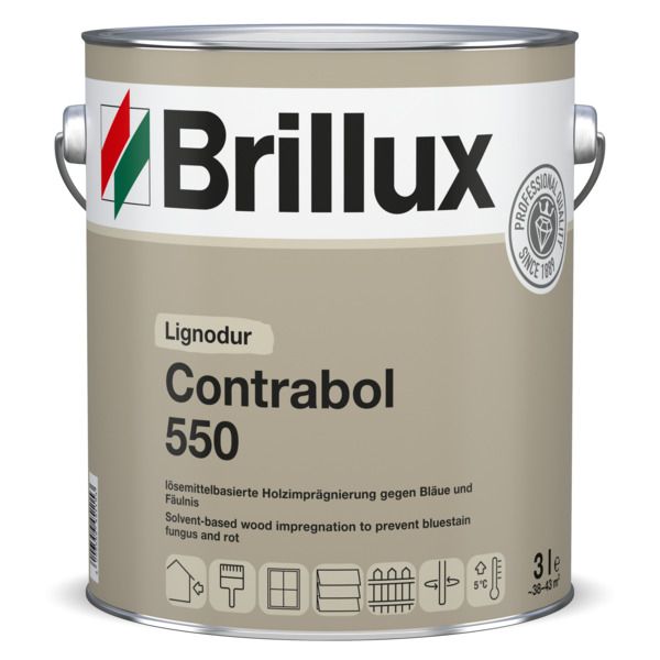 Brillux Lignodur Contrabol 550 farblos 750 ml