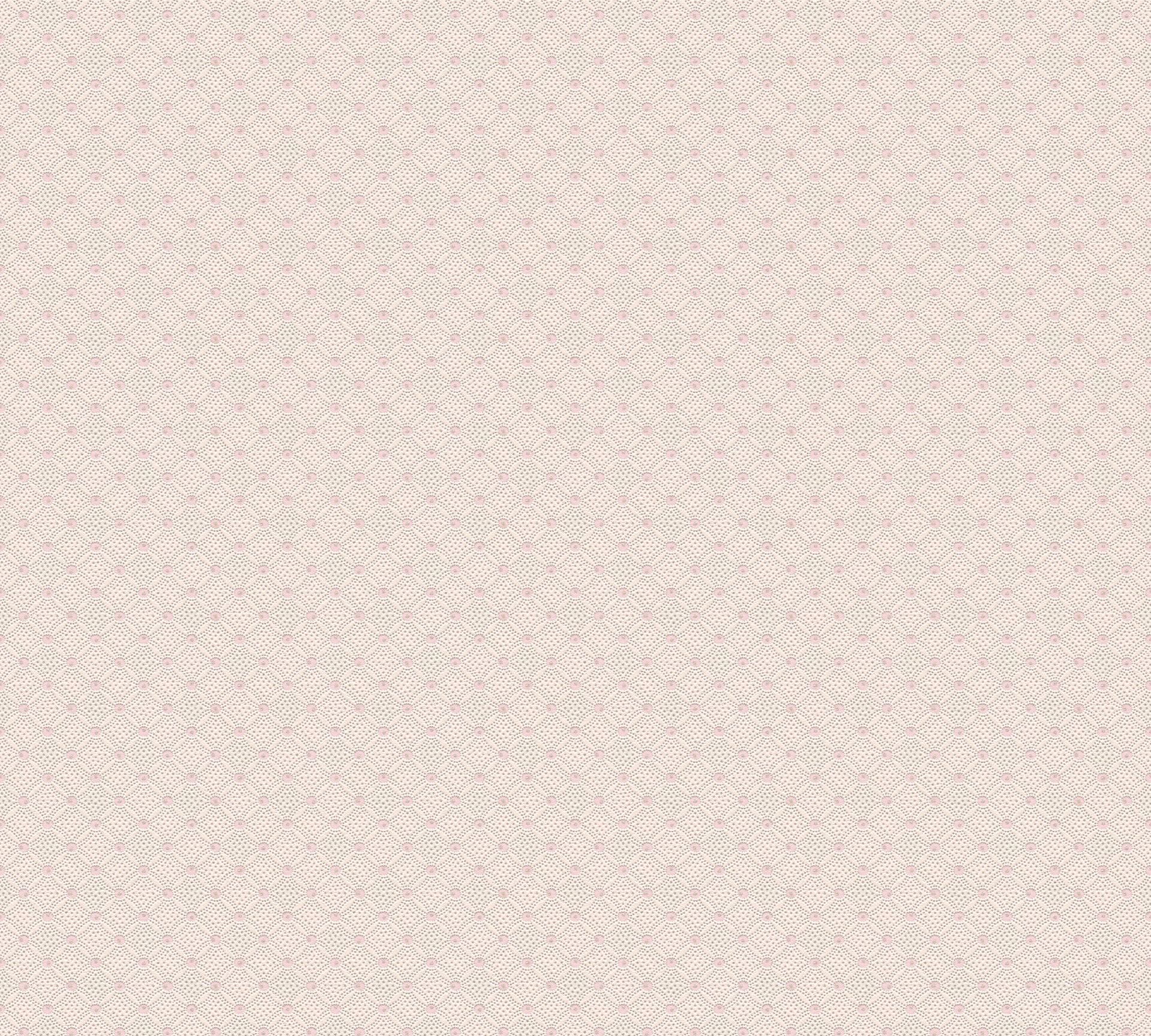 A.S. Création Asian Fusion, Unis, rosa, silber 374684 Dekorbild