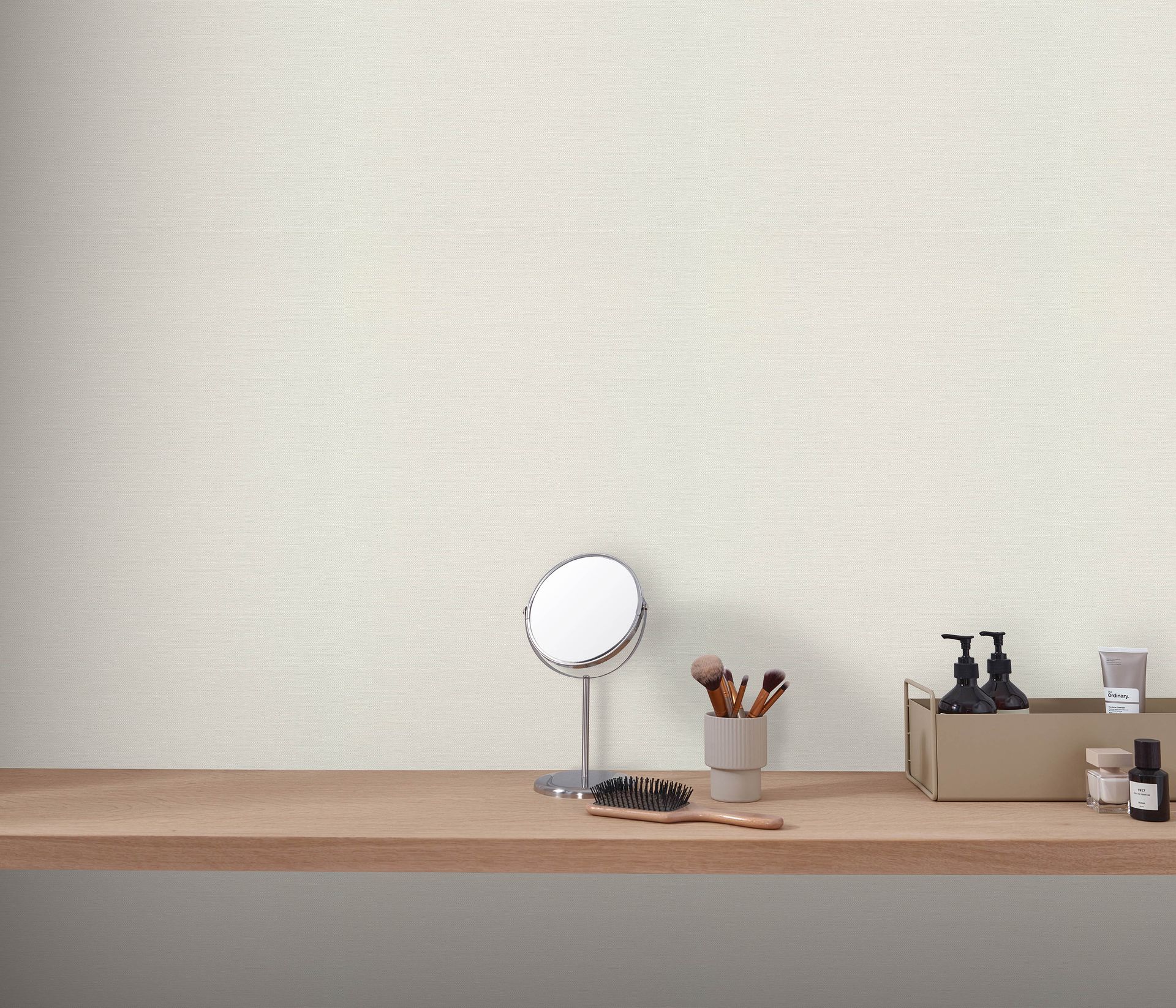 Unistapete Stoffoptik beige Erismann 1054126