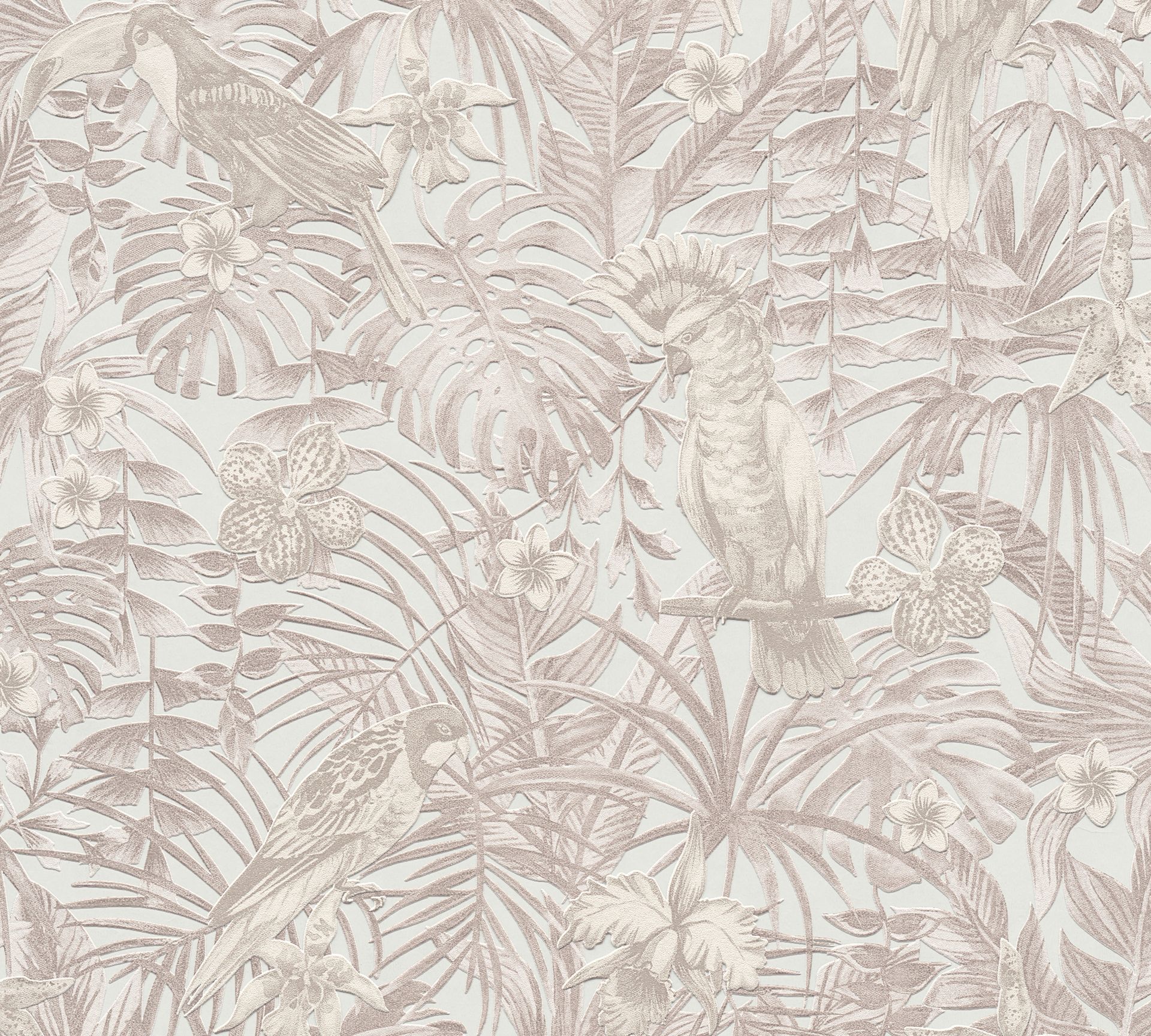 A.S. Création Greenery 37210-2 Beige Braun Floral Dekorbild