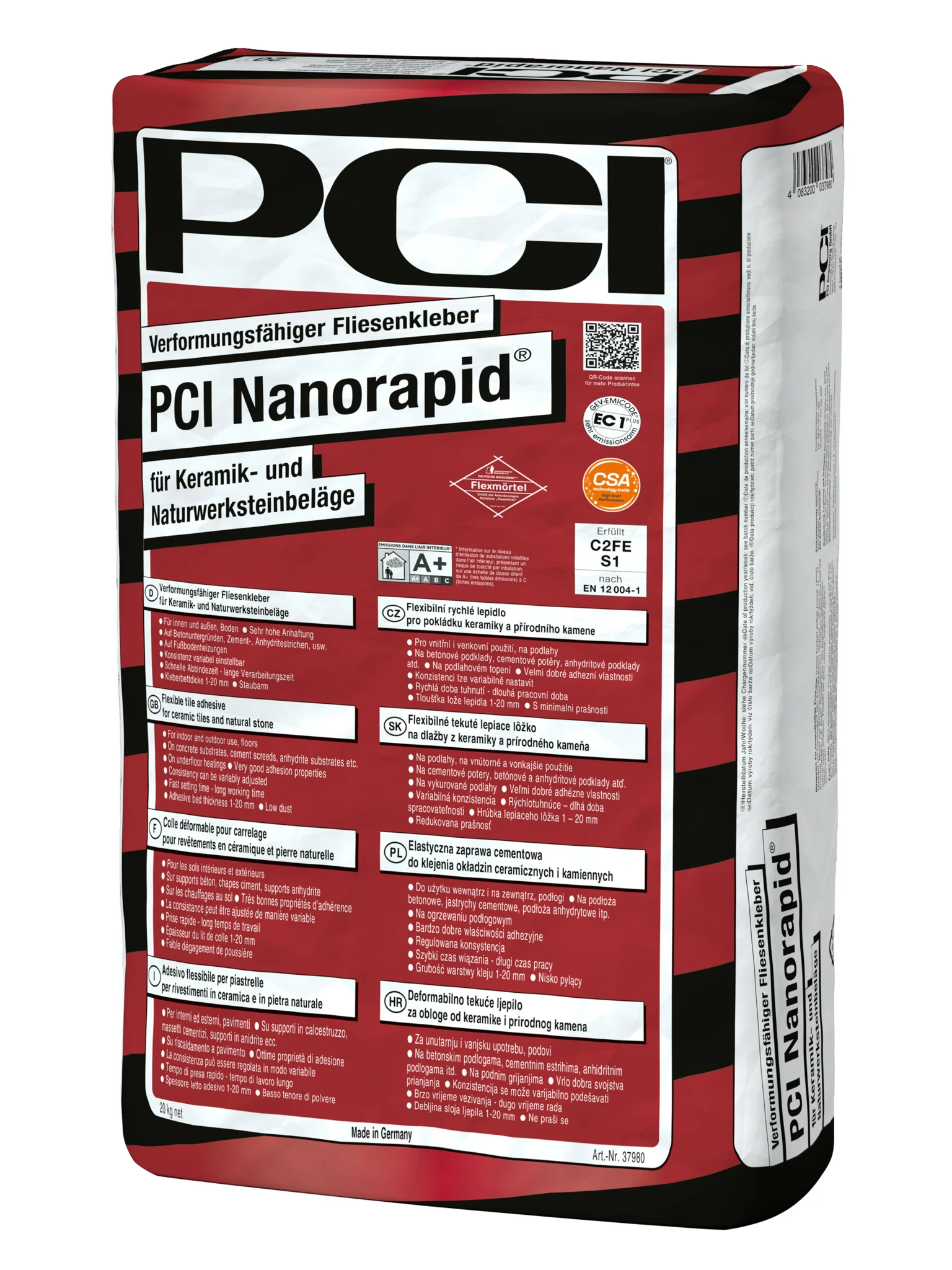 PCI_Nanorapid_20kg_staubarm