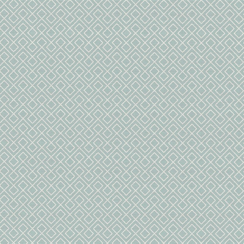 A.S. Création Björn, Geometrische Tapete, blau, weiß 351804