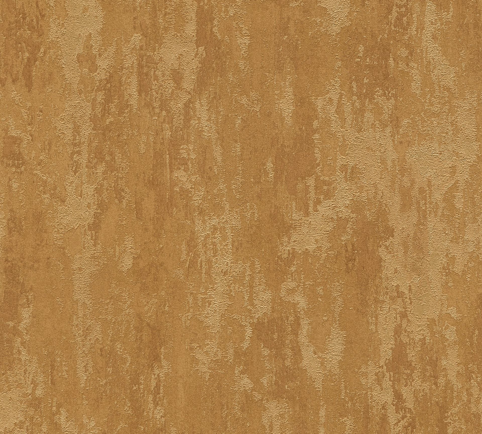 A.S. Création Rusted, Einfarbige Tapete, gold 380443 Dekorbild