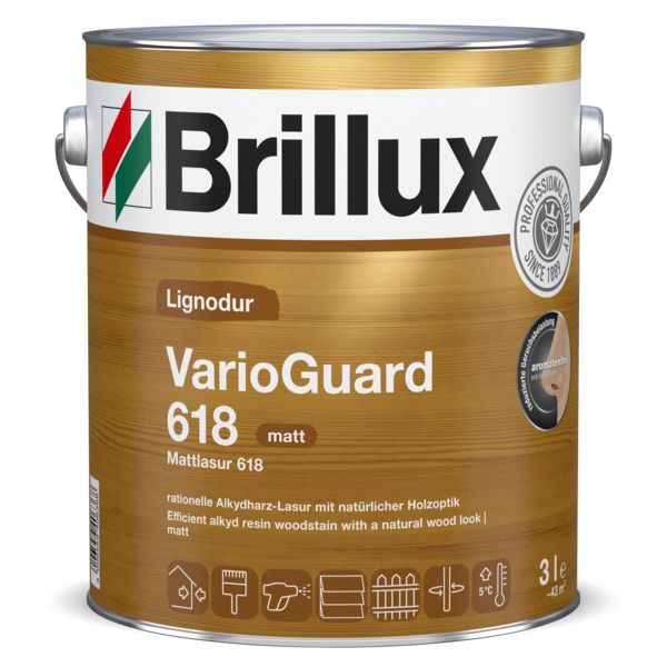 Brillux Lignodur VarioGuard 618 farblos 750 ml