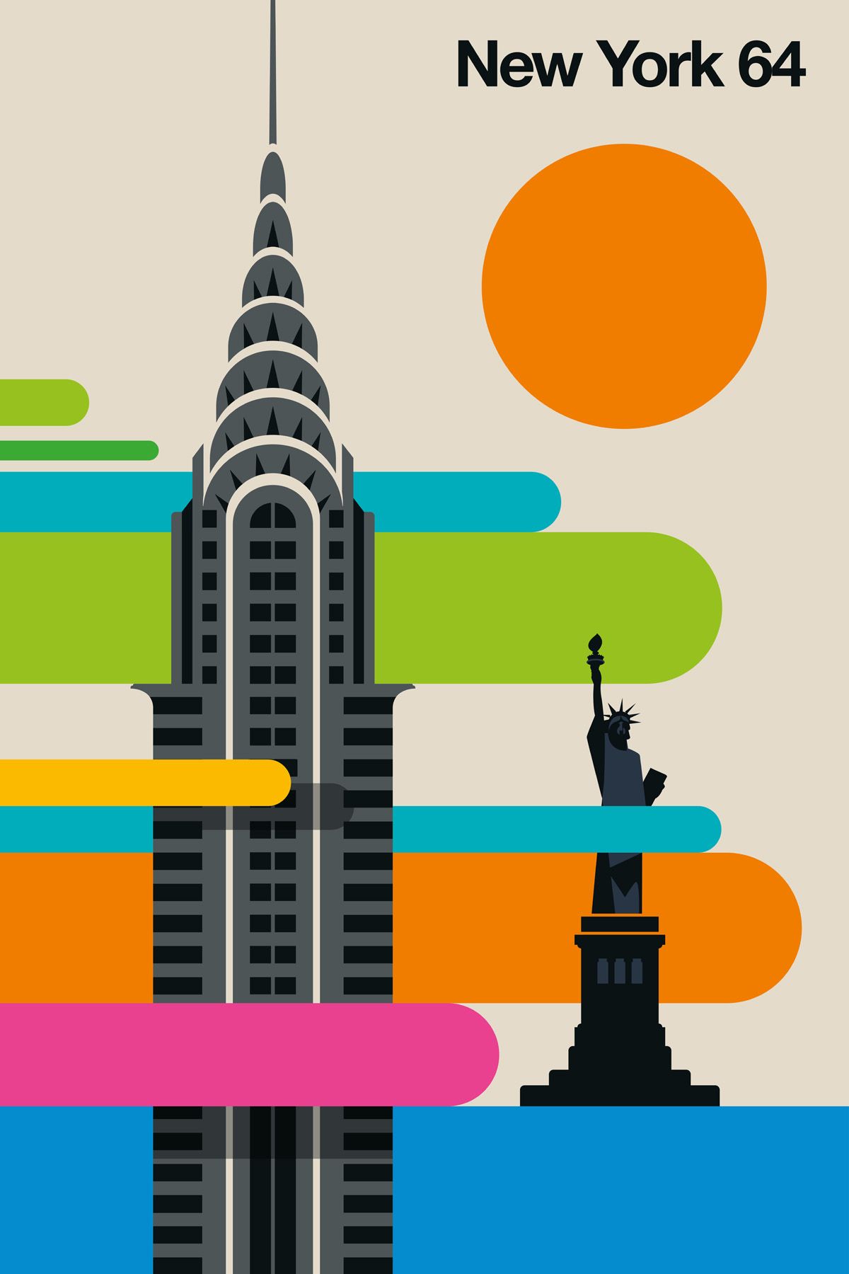 Leinwand NewYork64 50 x 75 cm