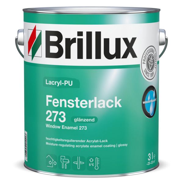 Brillux Lacryl-PU Fensterlack 273 weiß 750 ml