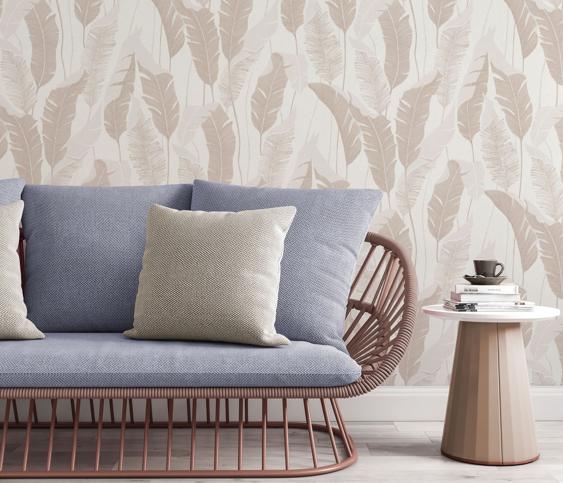 Vliestapete Botanisch beige Erismann 1034402