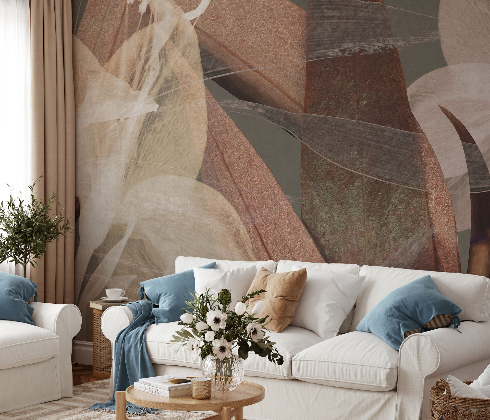 Vliestapete Collageoptik beige Erismann 220810701