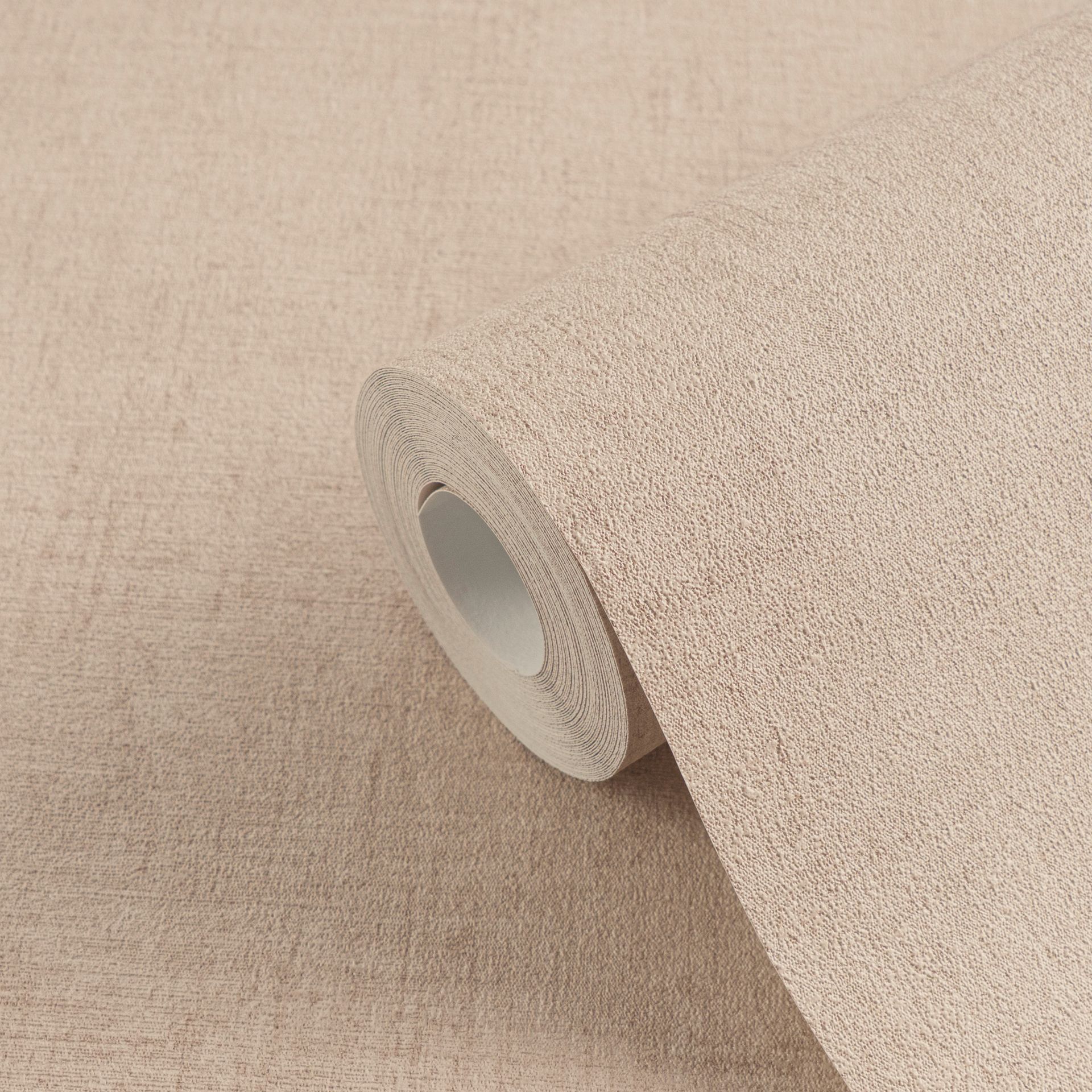Vliestapete Struktur - Textil-Optik, braun, metallic, A.S. Création 790453