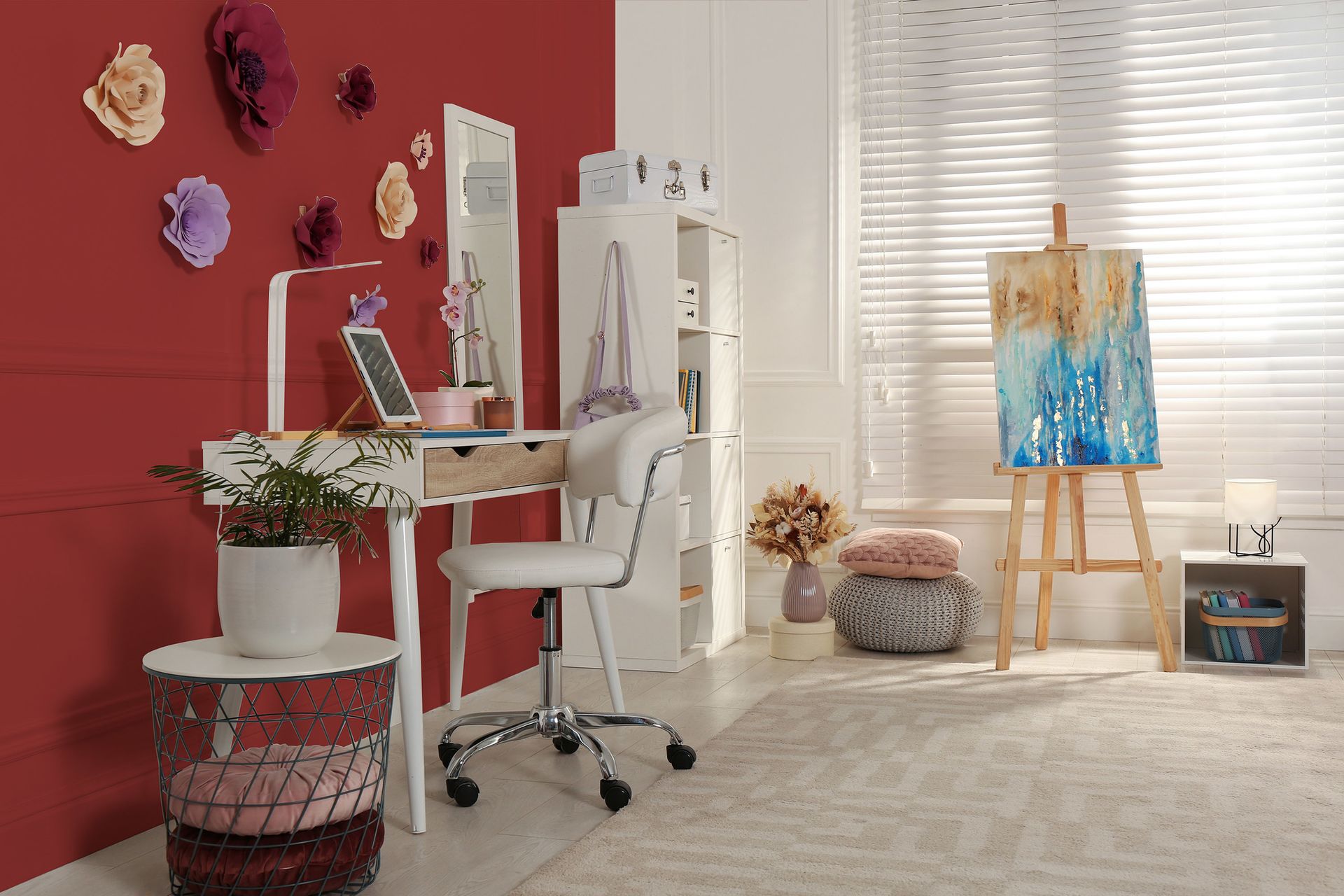 PURO Wandfarbe Rot "Varied Red" DD125823 5 l