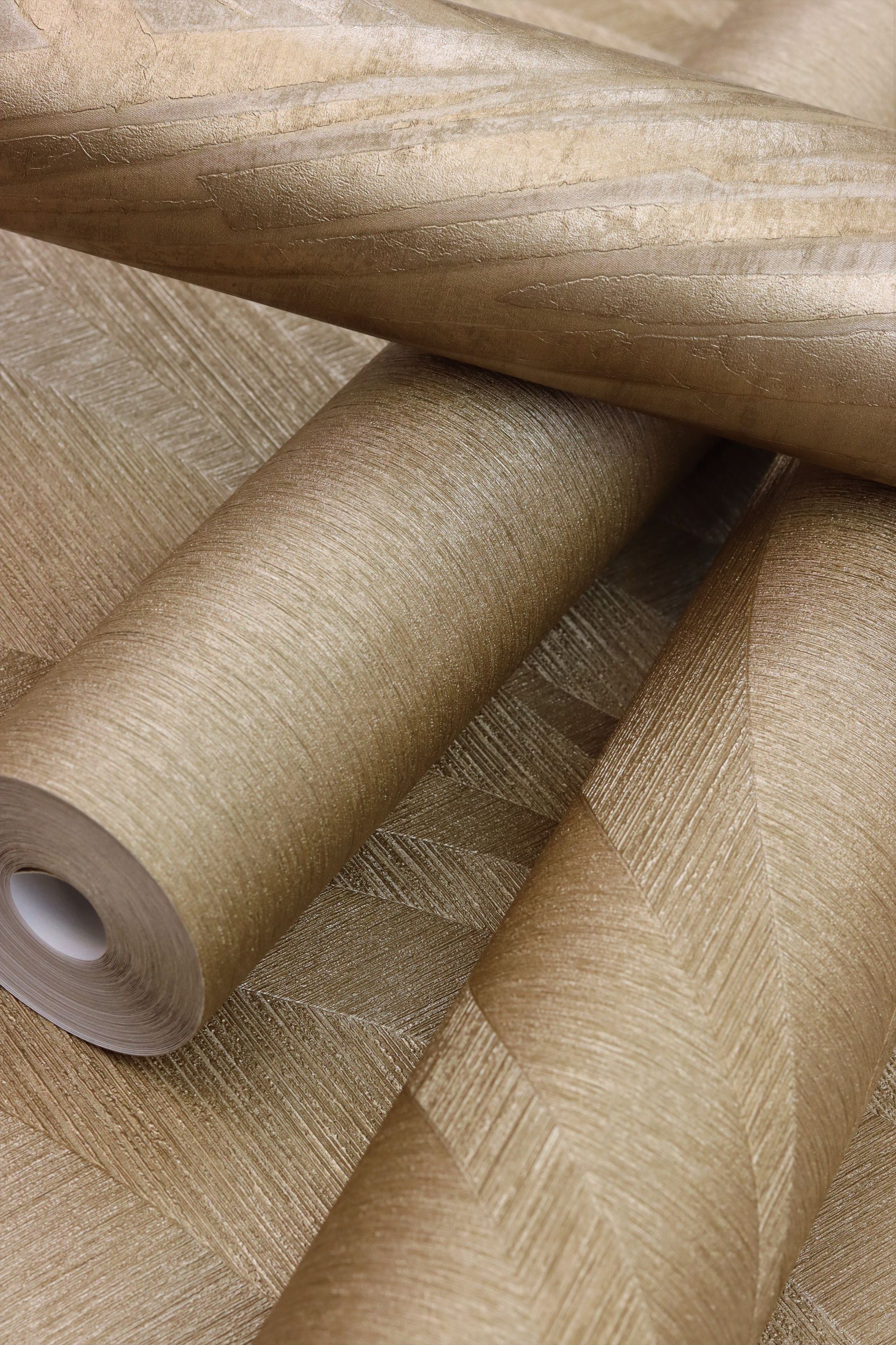 Vliestapete geometrisch gold 608311
