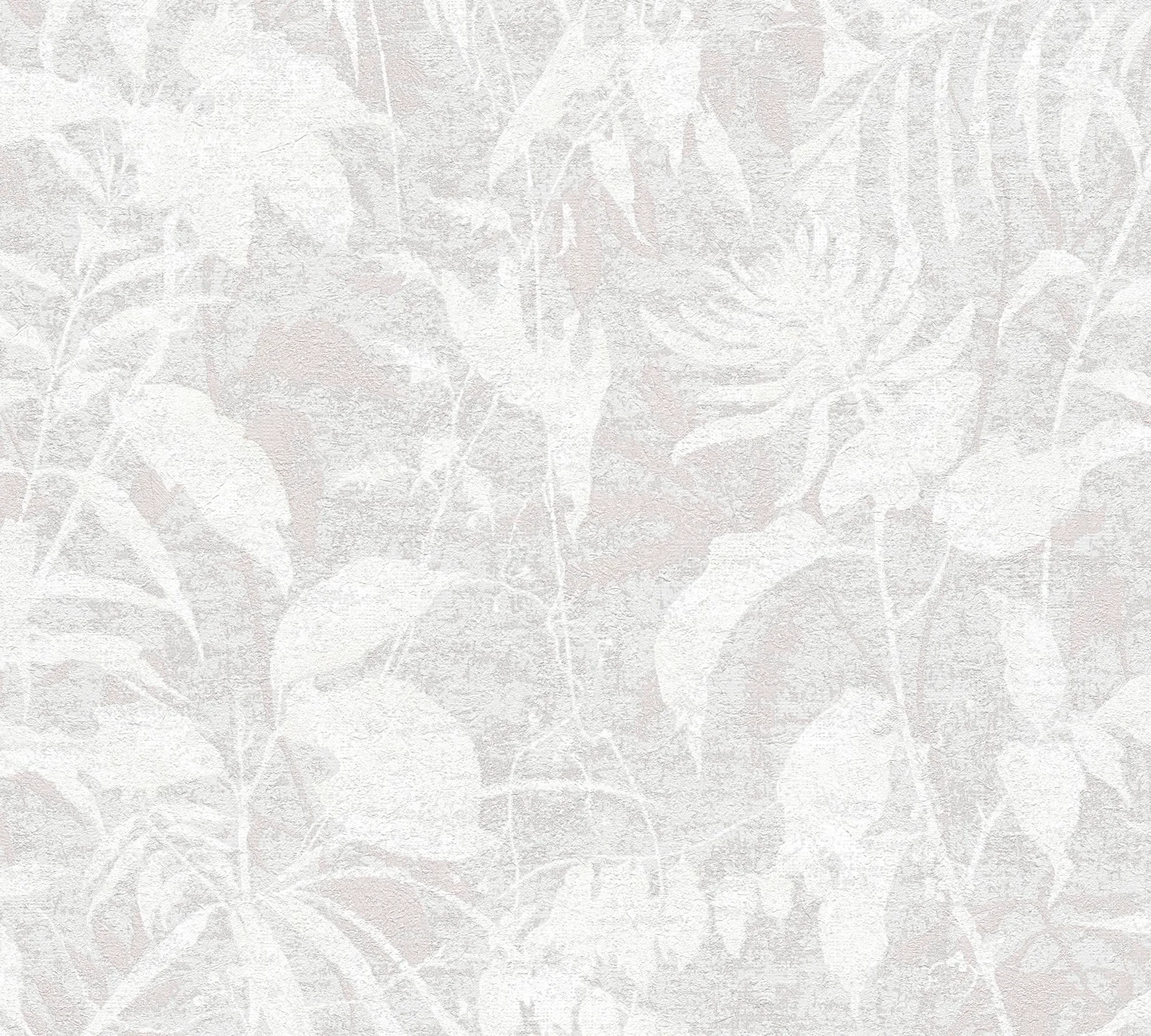 Satintapete, Floral, weiß 782033 Dekorbild