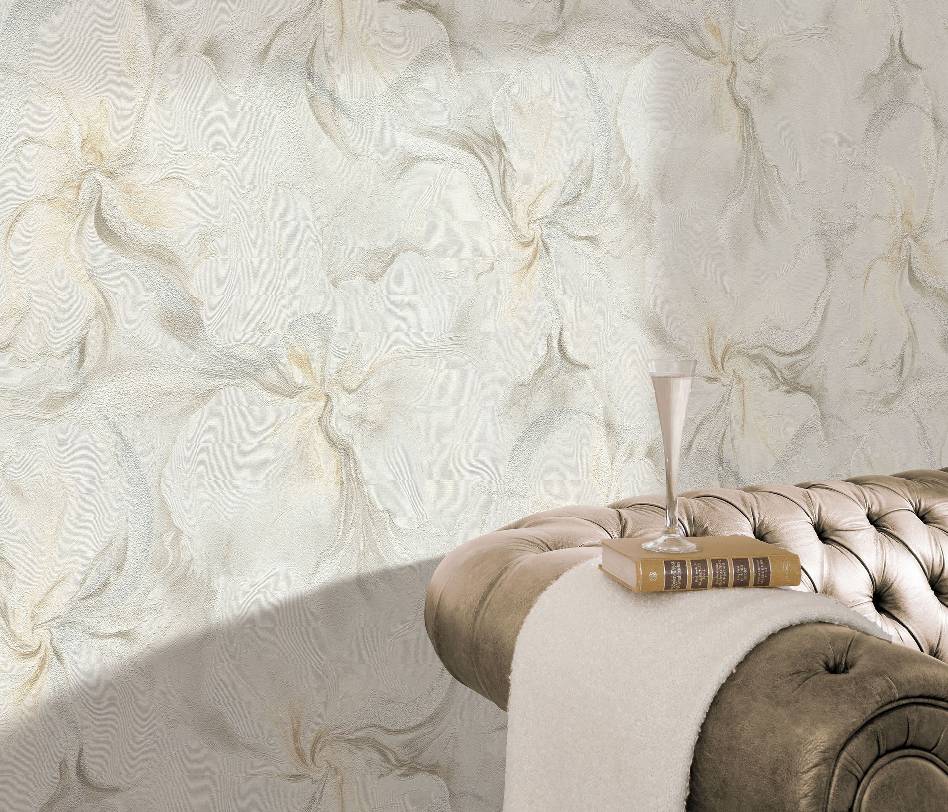 Ornamenttapete Barockoptik creme Erismann 1051438 Ornamenttapete Barockoptik creme Erismann 1051438