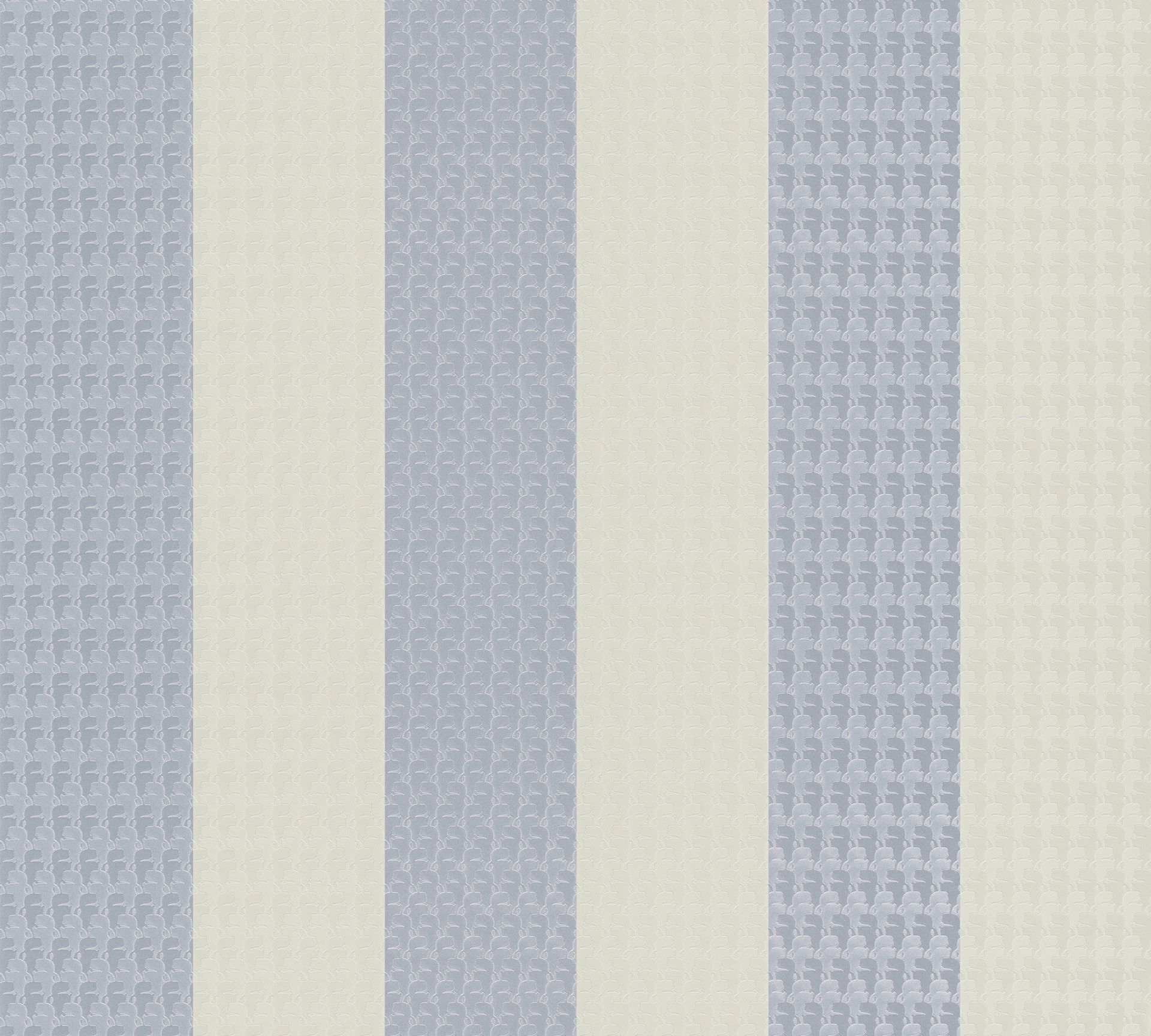 Karl Lagerfeld, Design Tapete, silber, weiß 378493