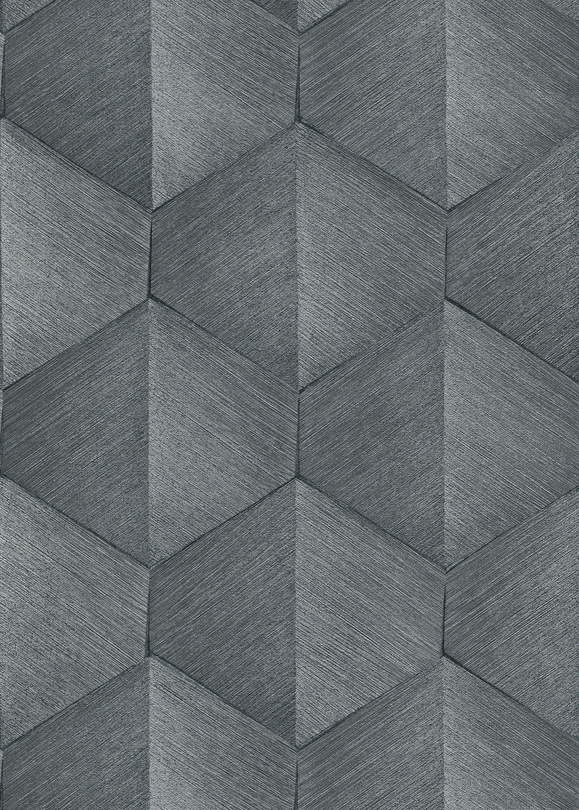 3D-Tapete Chevronmuster grau Erismann 1037010