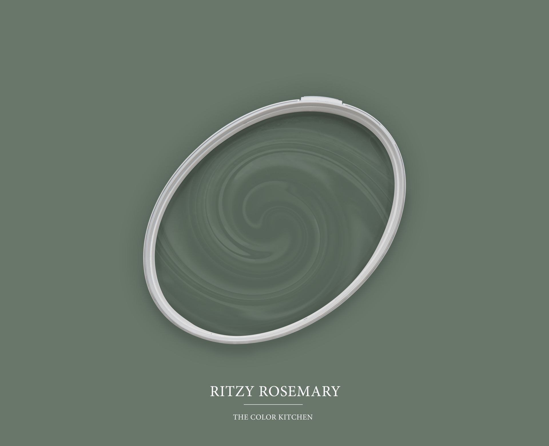 Wandfarbe The Color Kitchen TCK4005 Ritzy Rosemary