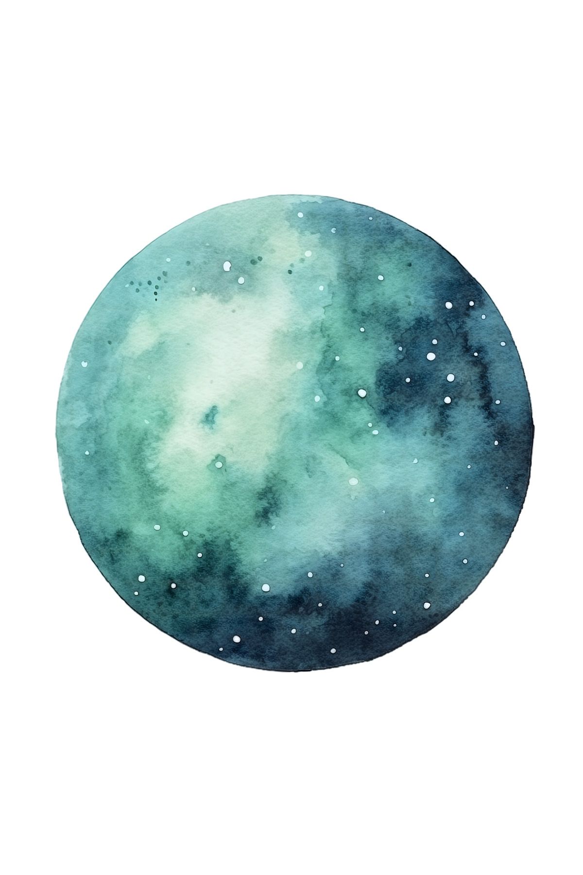 Leinwand Green Planet 40 x 60 cm