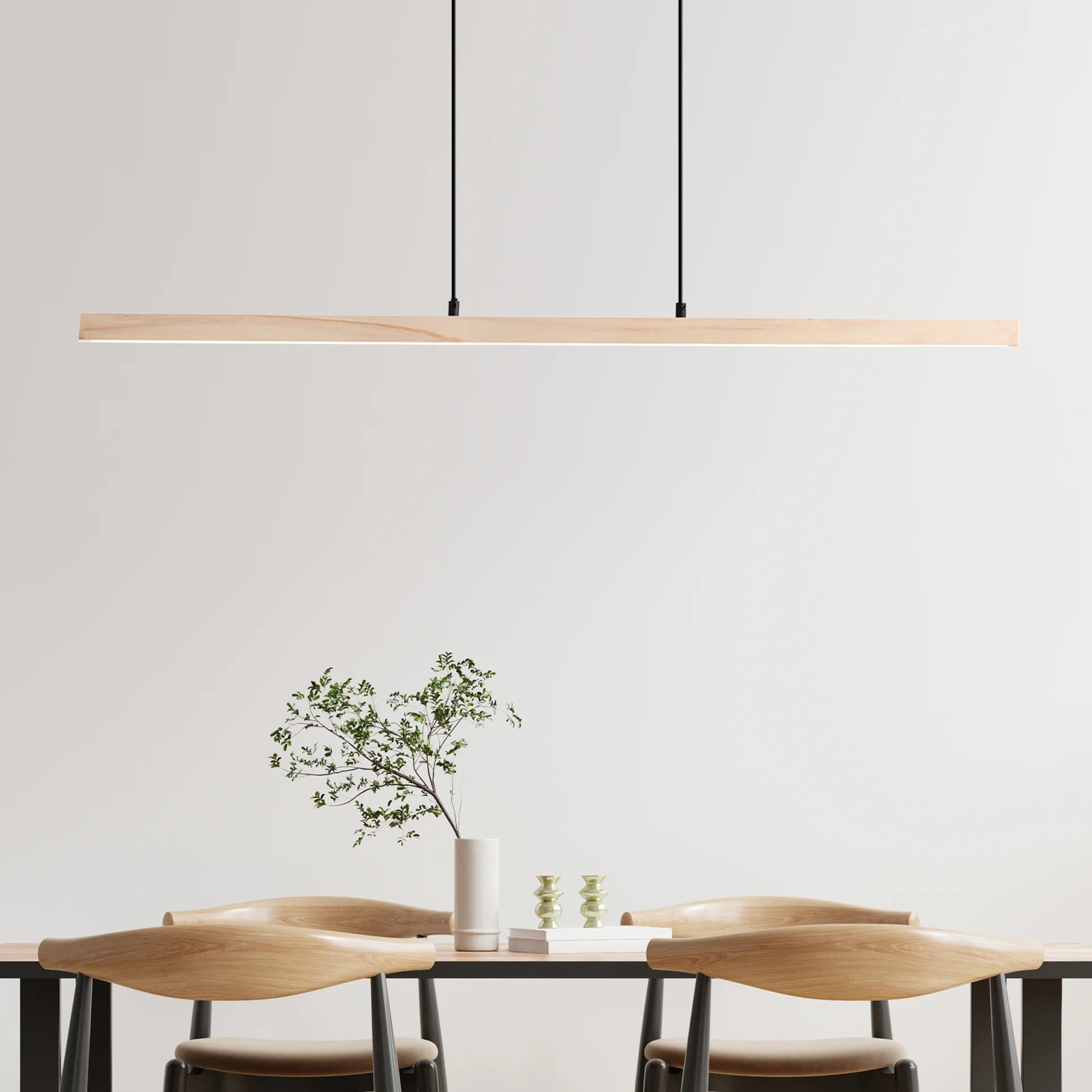 Pendelleuchte Anabelle - Holz Braun