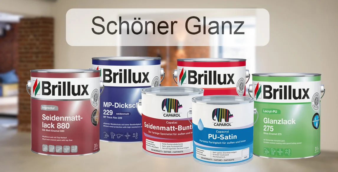 Weiss- und BUntlacke bei Wohntrends-Shop