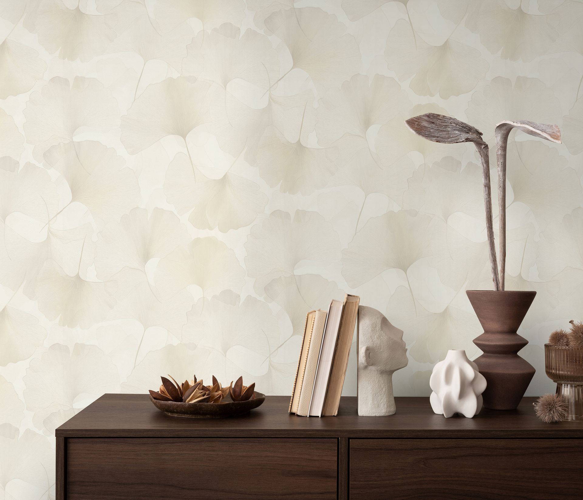 Botaniktapete beige Erismann 1047014 Botaniktapete beige Erismann 1047014