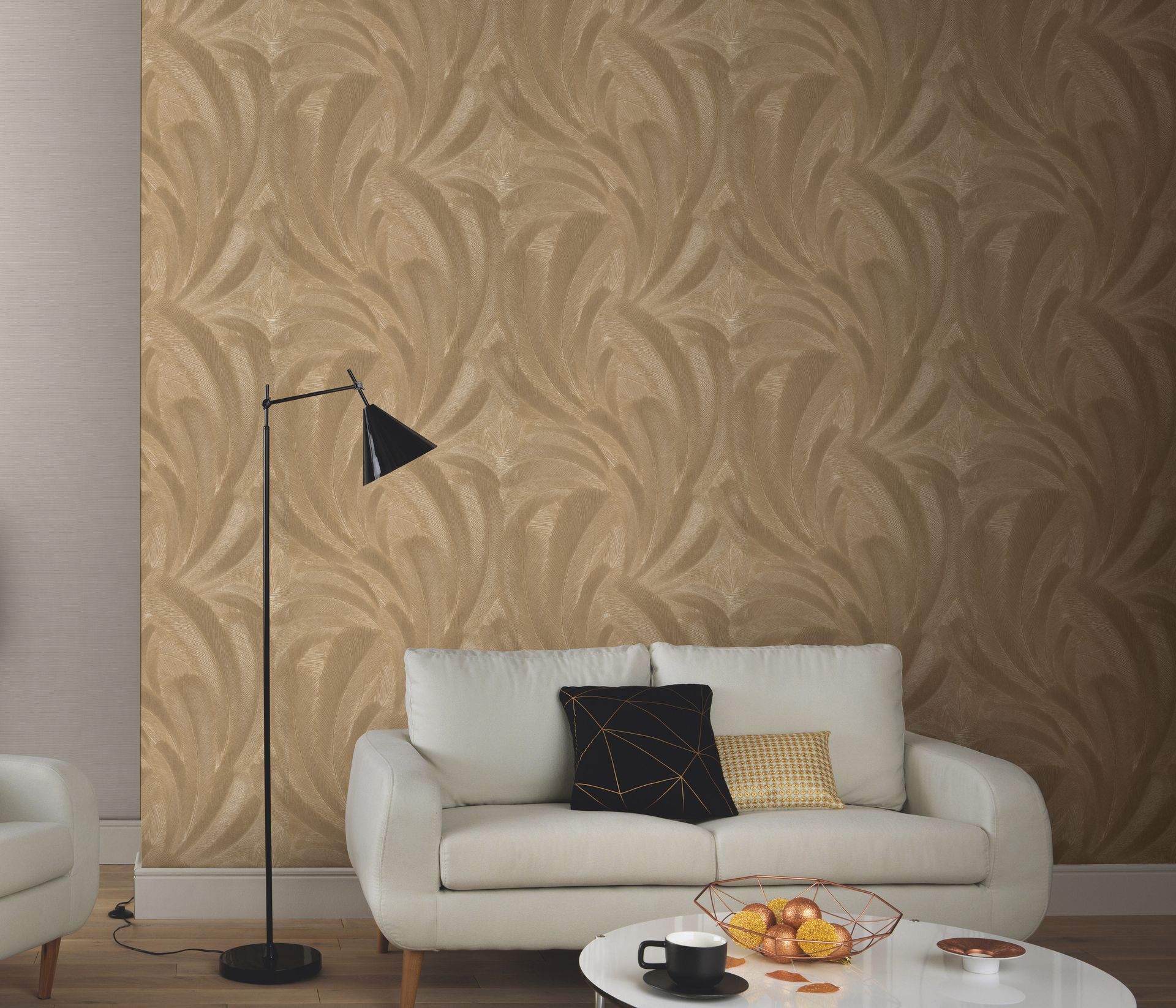 Botaniktapete beige Erismann 1047630