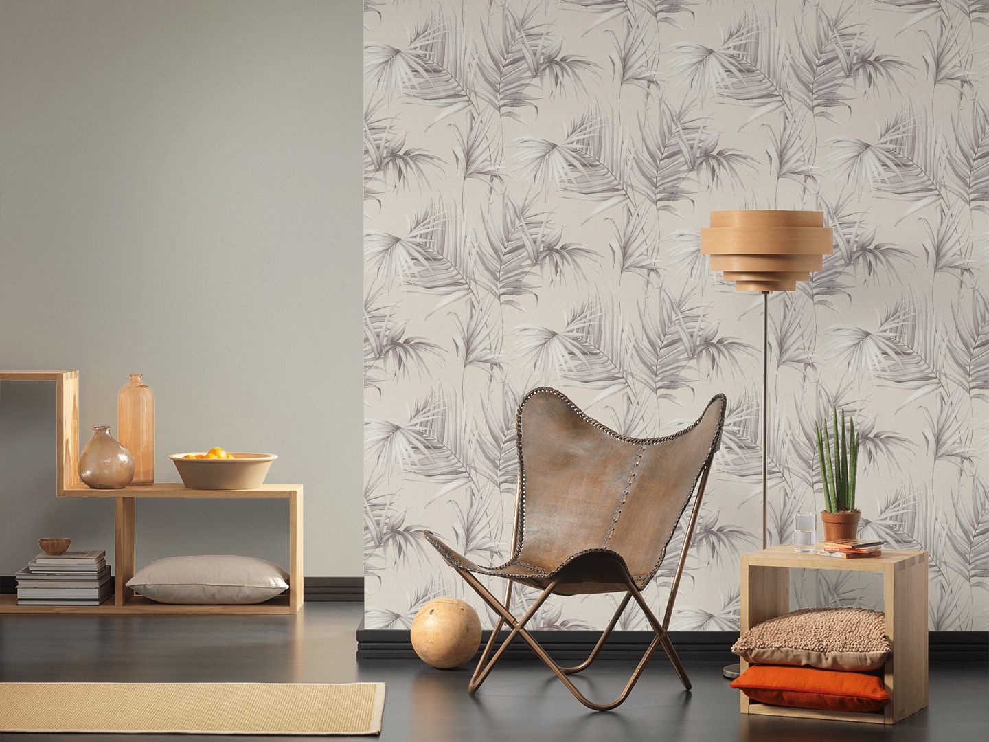 Raumbild 3 Michalsky Dream Again, Design Tapete, grau 365043