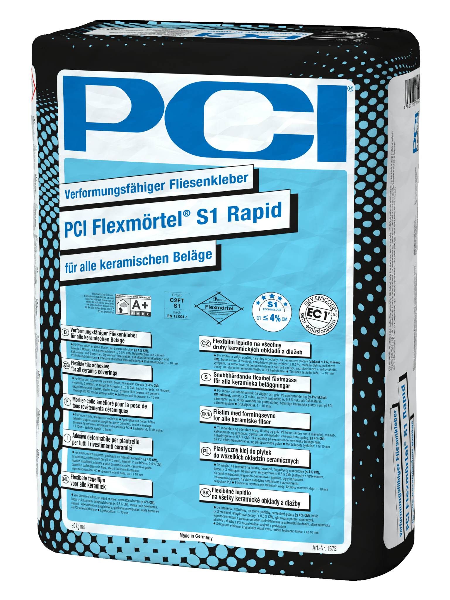 PCI Flexmörtel® S1 Rapid grau 20 kg