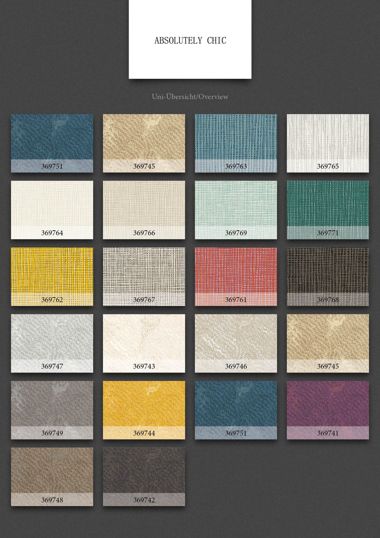 Architects Paper Absolutely Chic, Design Tapete, braun, schwarz 369742