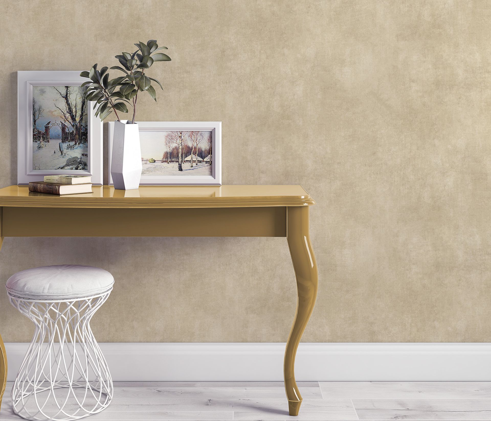 Strukturtapete Pinseloptik beige Erismann 1043802 Strukturtapete Pinseloptik beige Erismann 1043802