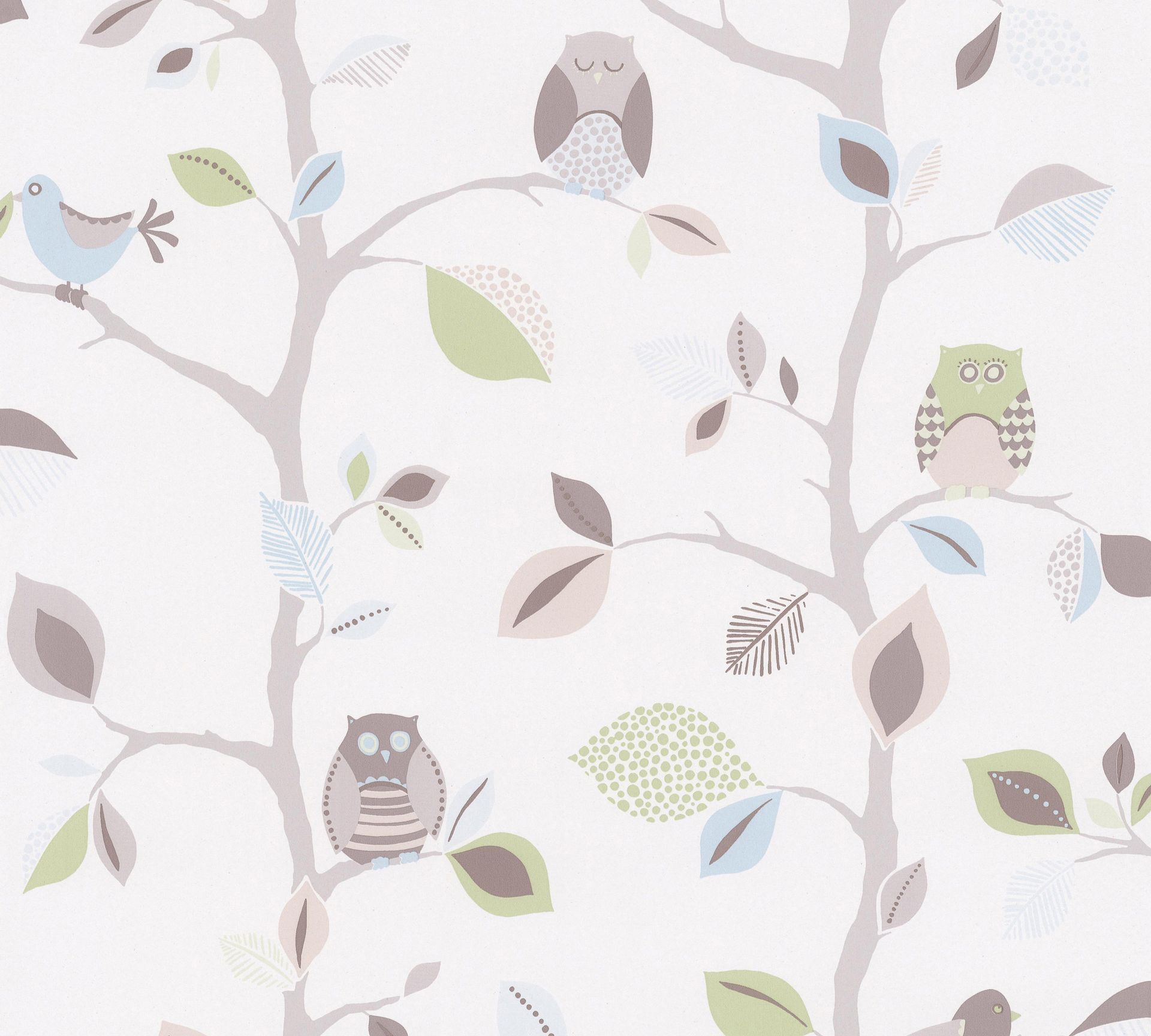 A.S. Création Boys & Girls 6, Ausgefallene Tapete, braun, grün 856333 Dekorbild