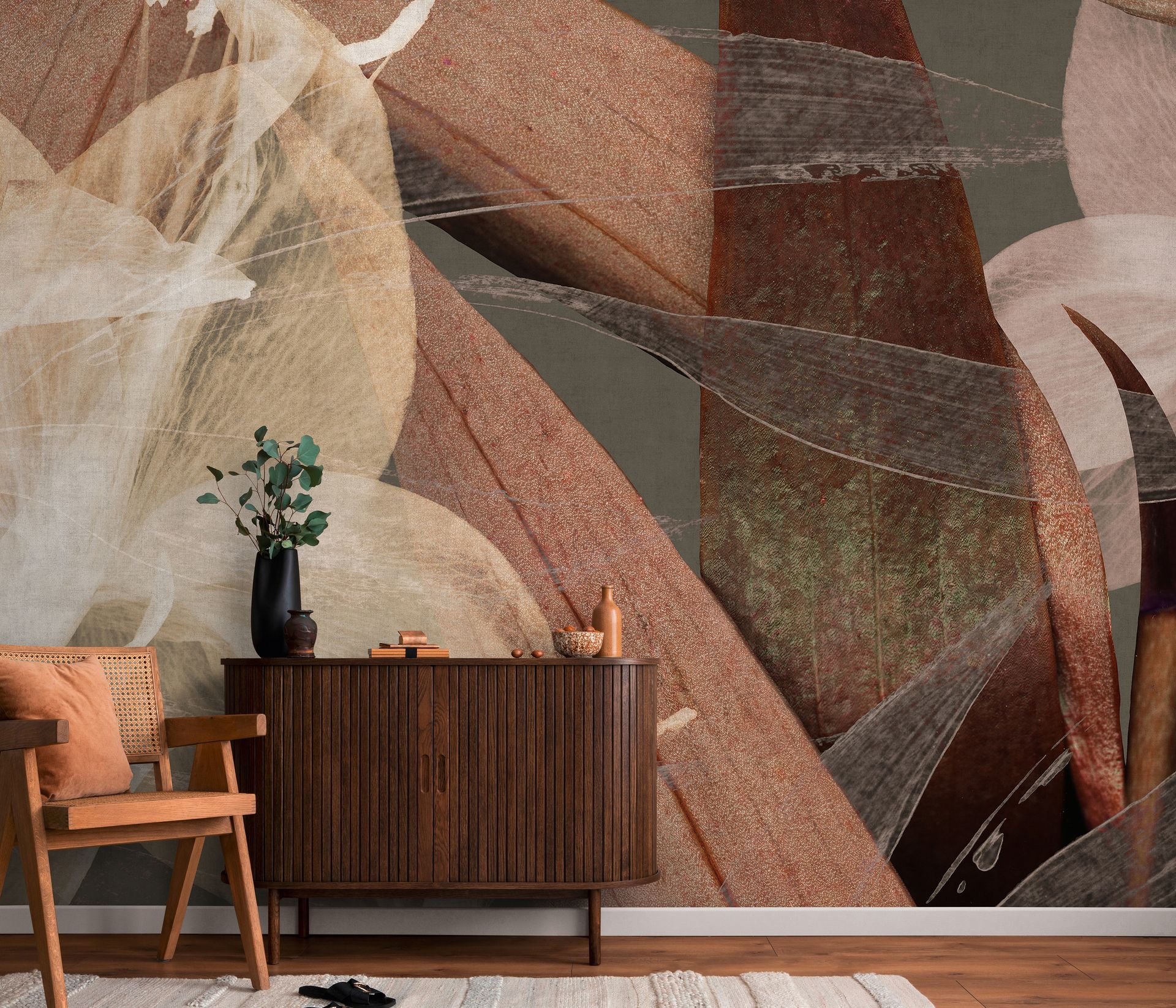 Vliestapete Collageoptik beige Erismann 220810701