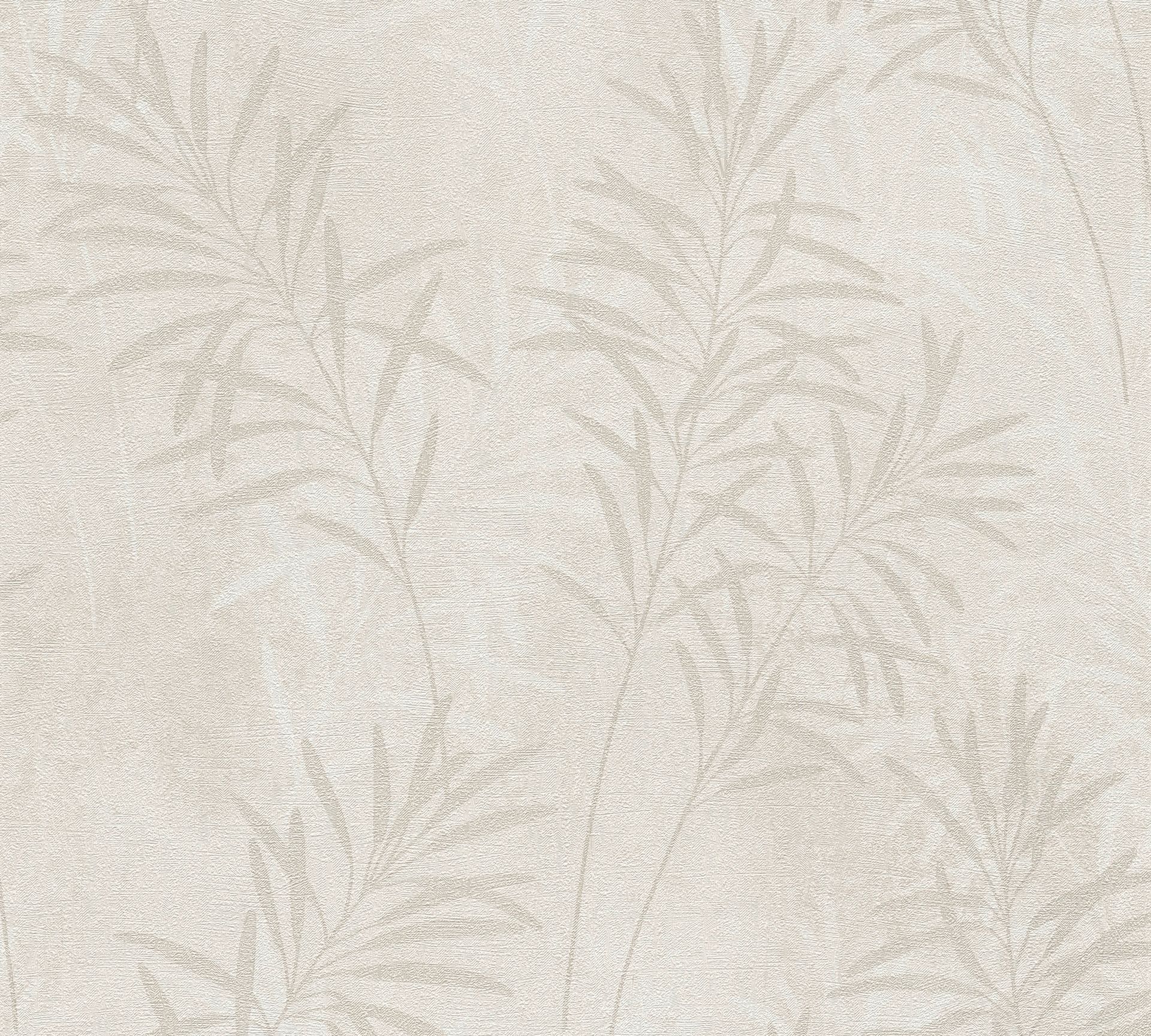 A.S. Création Terra, Florale Tapete, creme, beige 389196