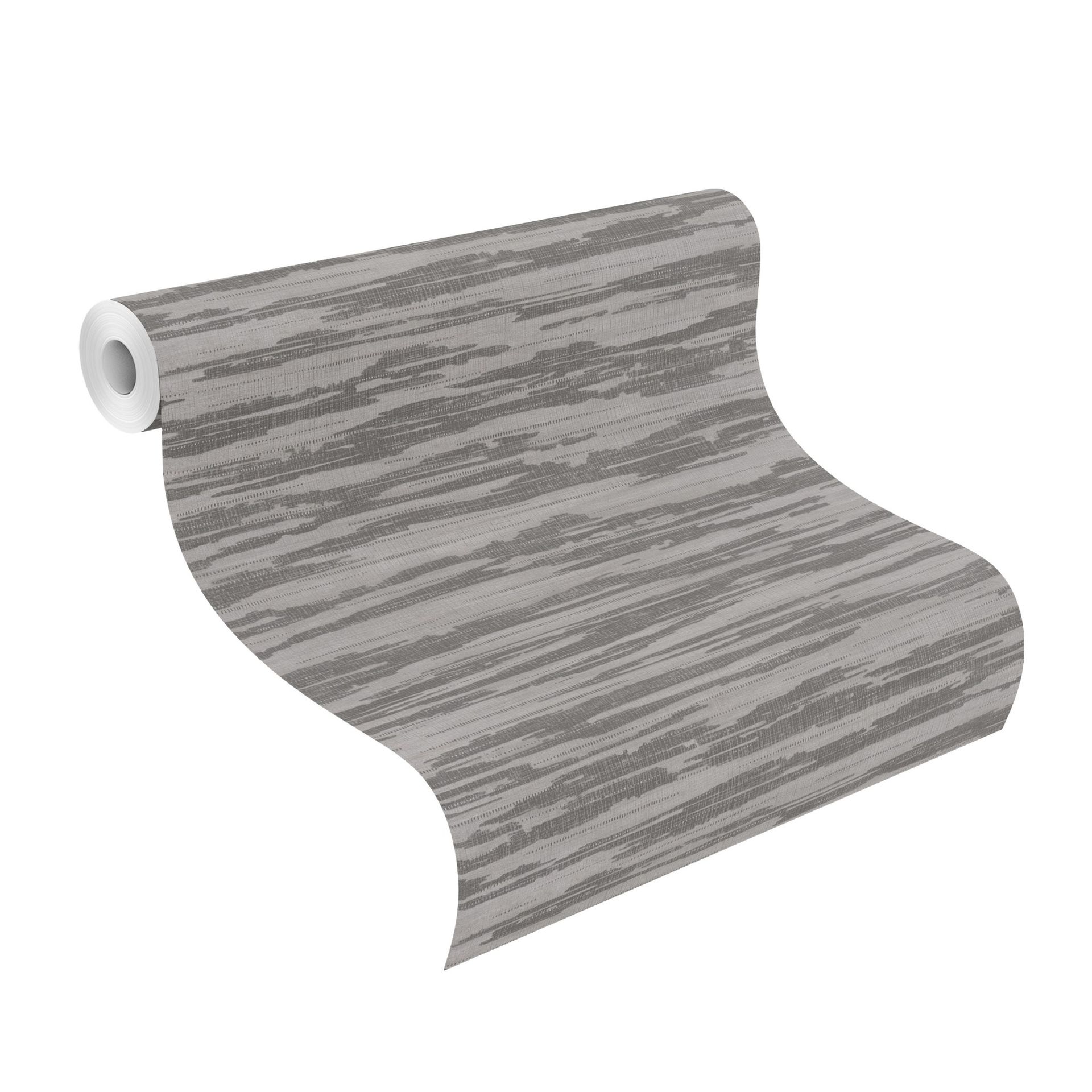 Vliestapete Textil grau 720464 Vliestapete Textil grau 720464