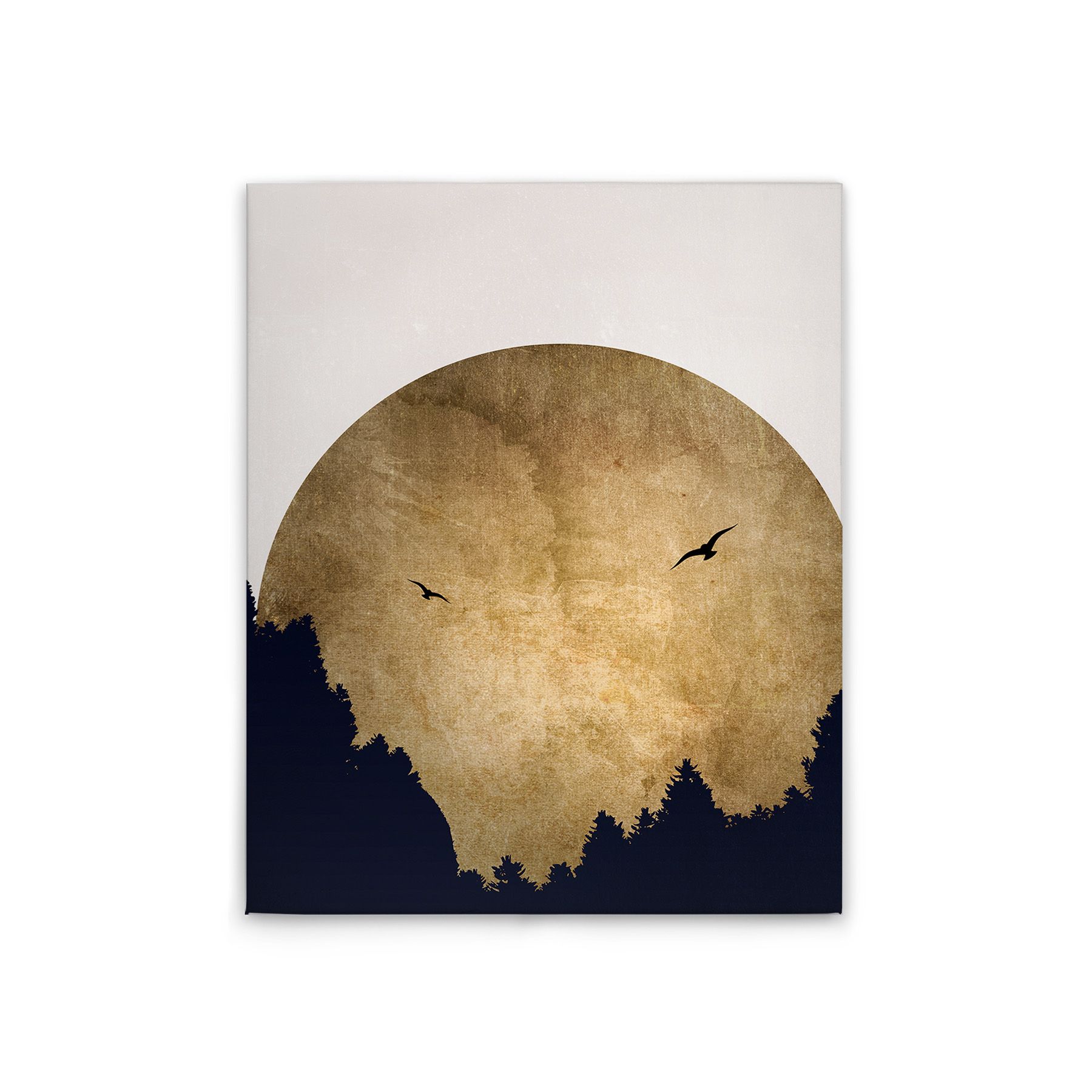 Leinwand Two Birds 40 x 50 cm