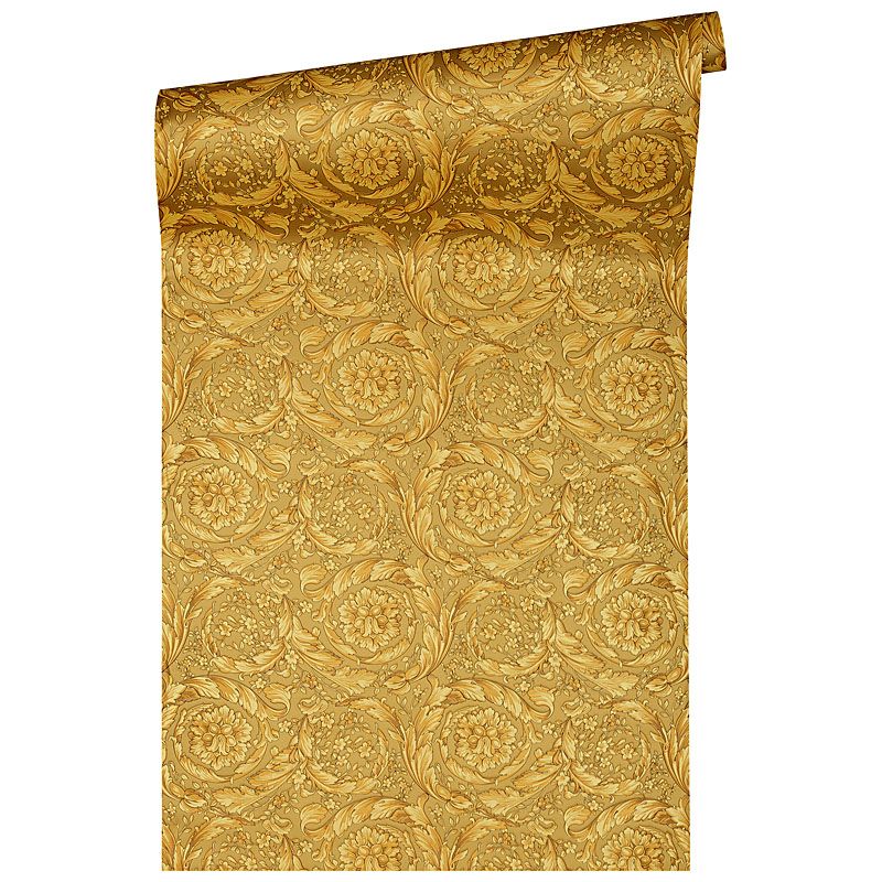 Versace wallpaper Versace 4, Barock Tapete, gold 935833