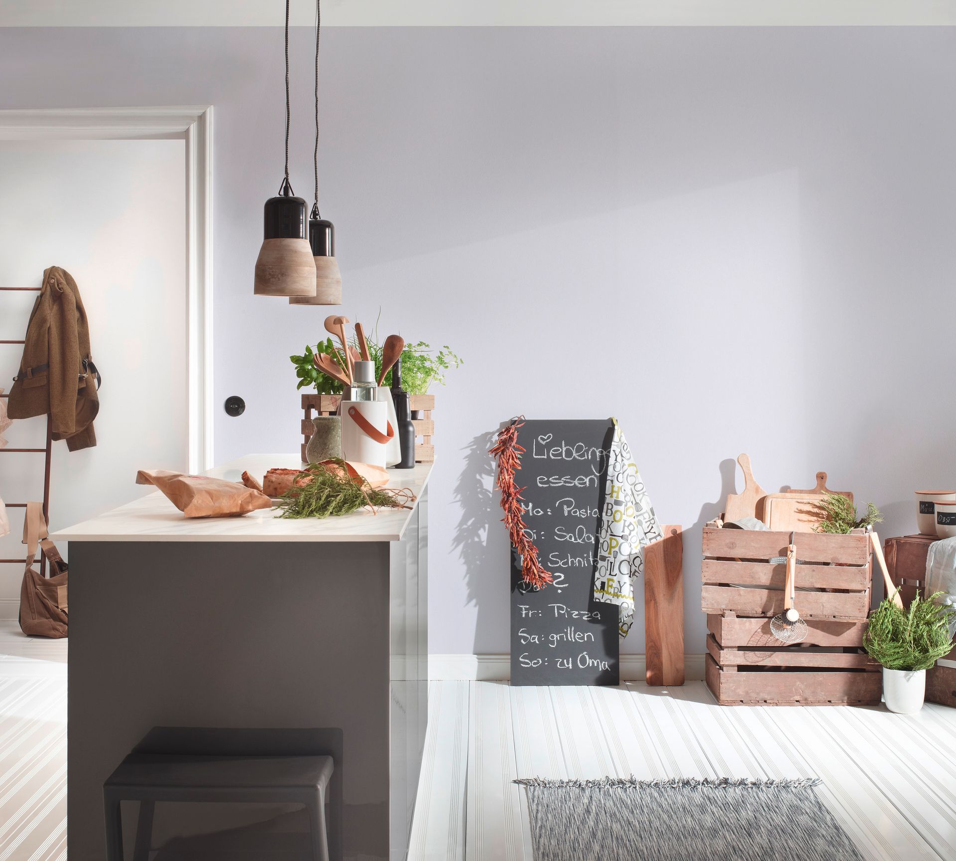 Raumbild 12 A.S. Création Trendwall 3696-04 Grau Unis