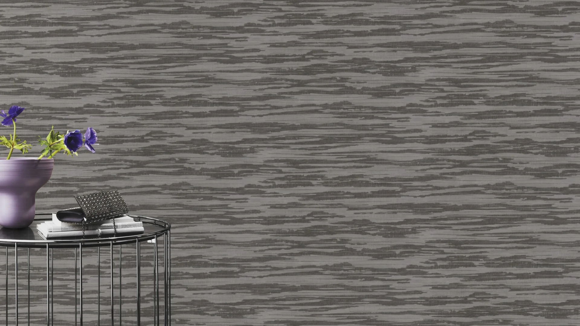 Vliestapete Textil grau 720464 Vliestapete Textil grau 720464