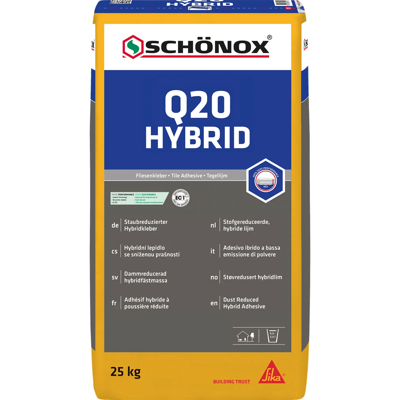 SCHÖNOX Q20 HYBRID Fliesenkleber